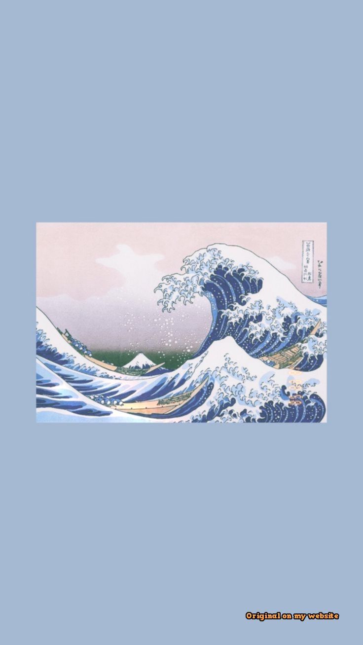 Art ideas Tumblr great wave art, Tumblr art style, Waves wallpaper