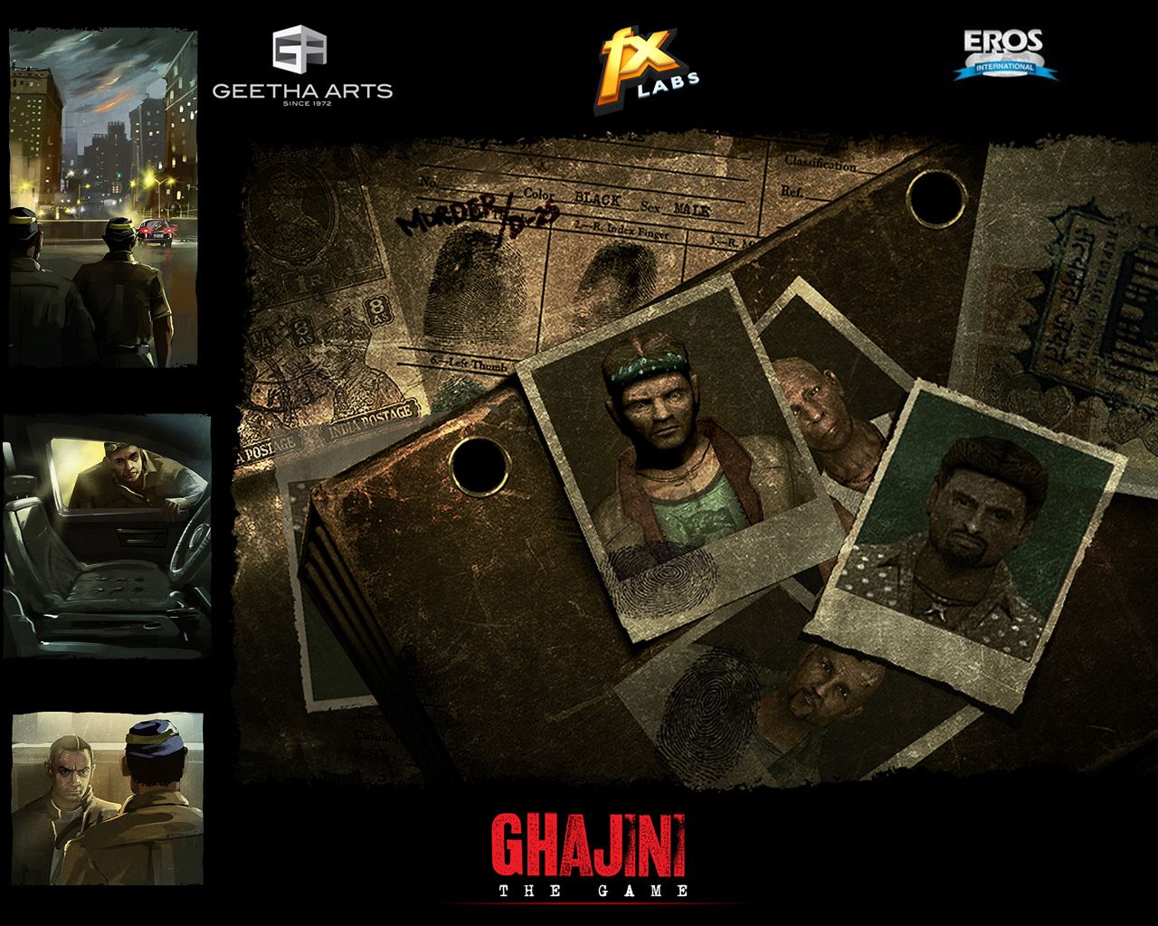 Desktop Wallpaper Ghajini: The Game vdeo game