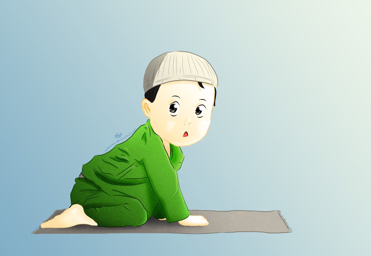 Малыши в Исламе иллюстрации