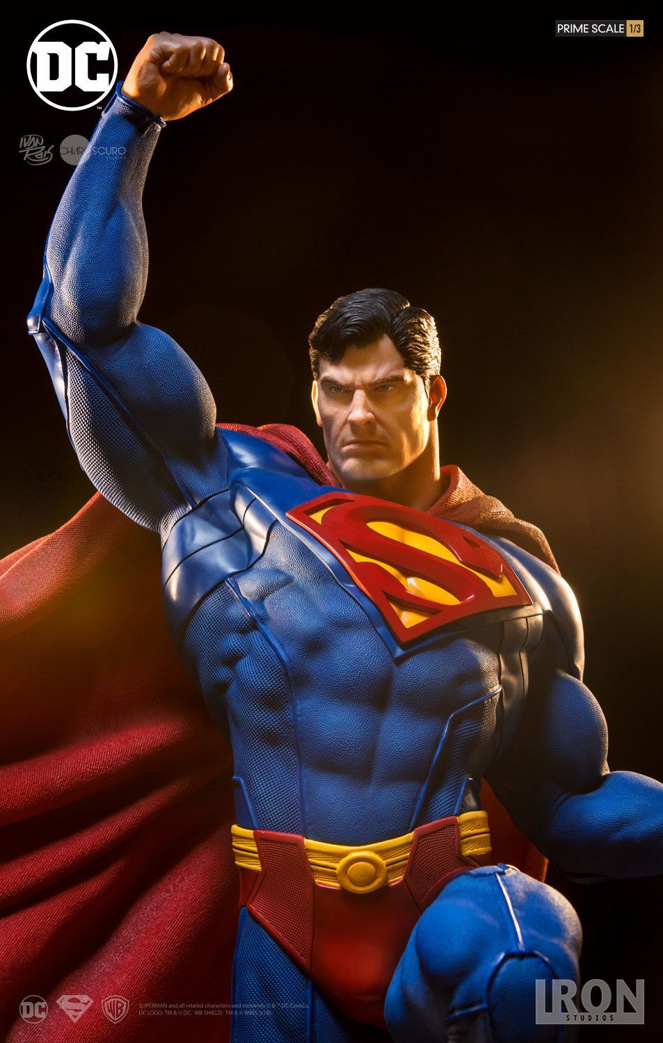 Superman Scale 1 3 Studios Art. Superman Action Figure, Dc Comics Superman, Superman