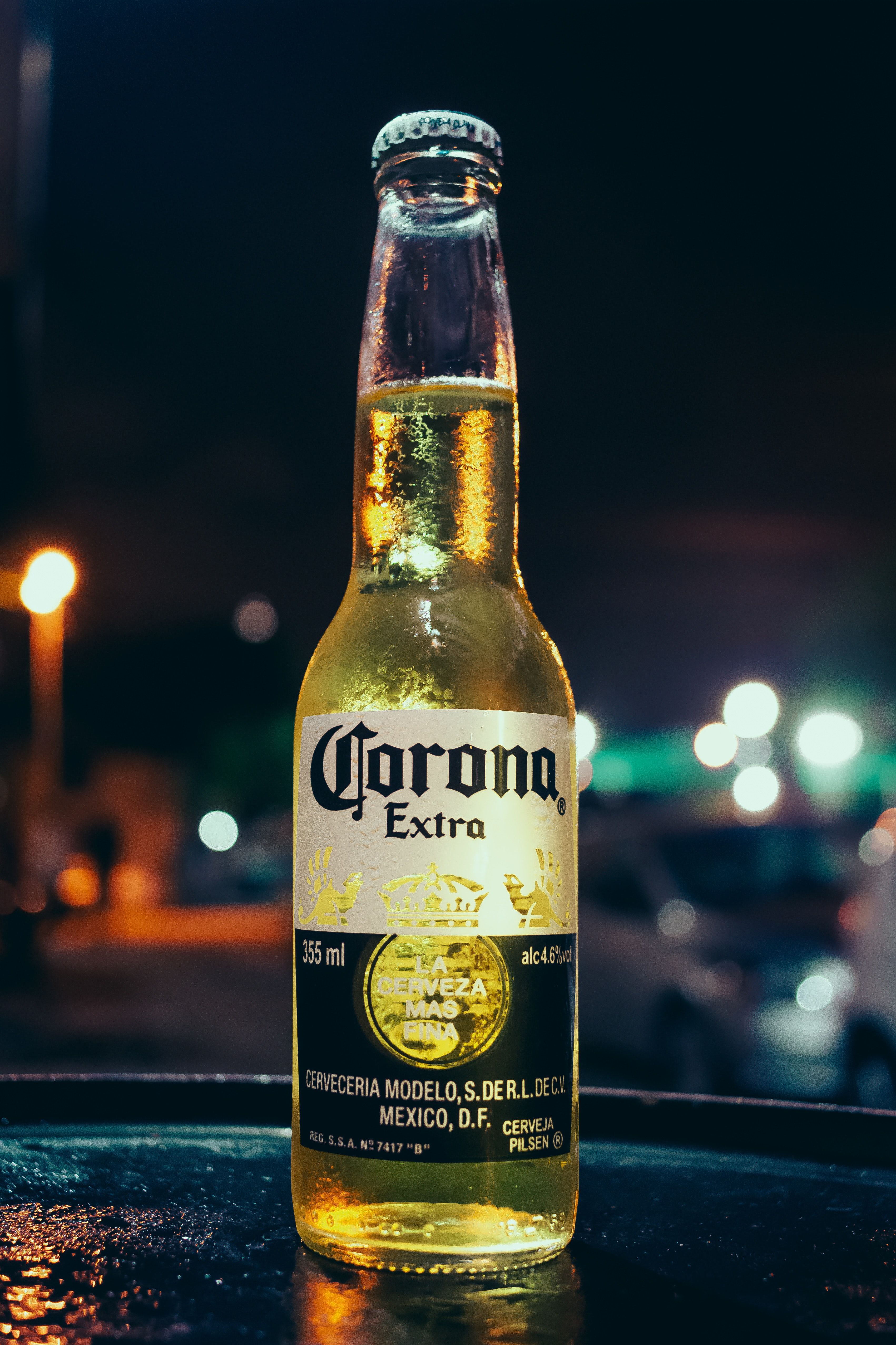 Corona Extra Beer Bottle · Free