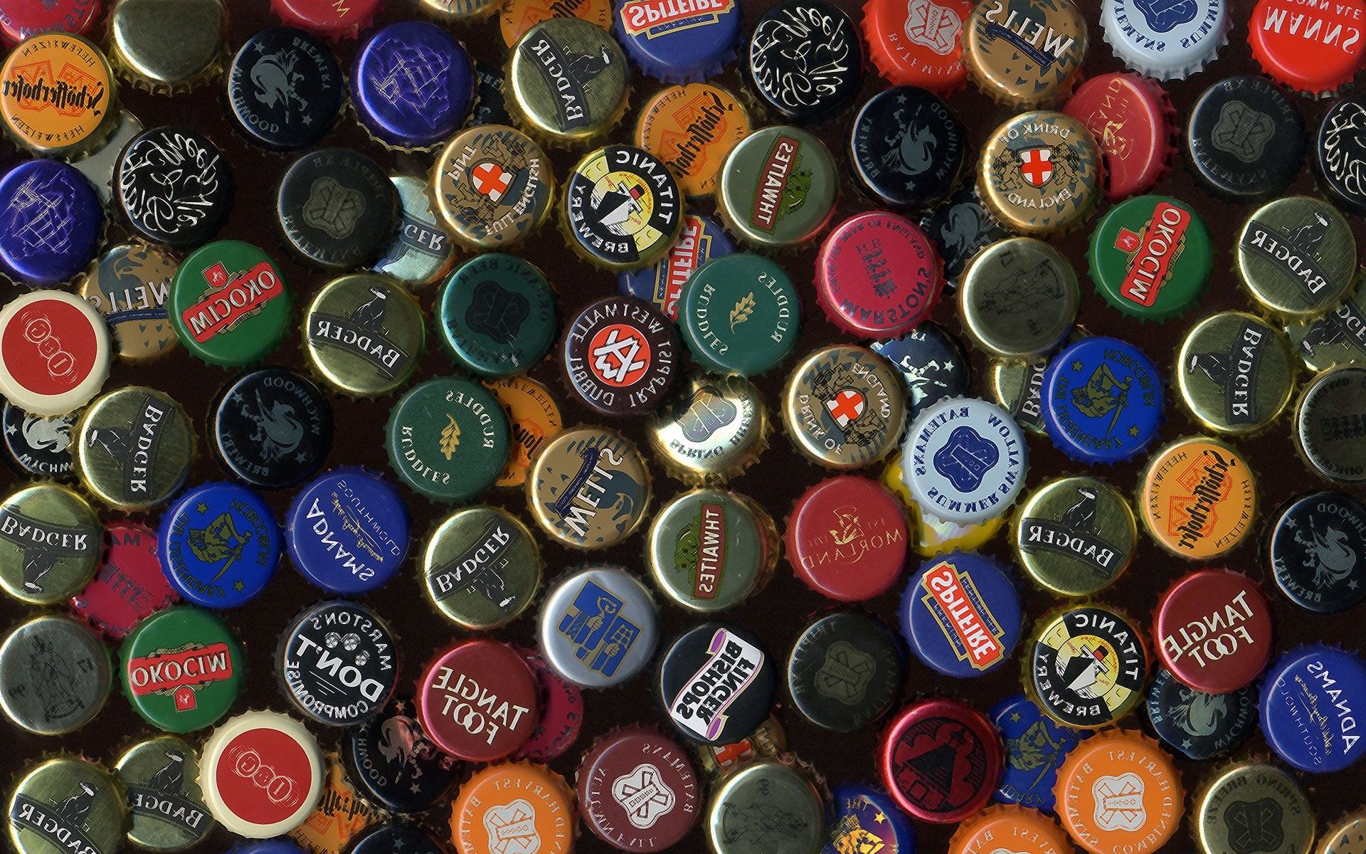 Most viewed Beer Bottle Caps wallpaperK Wallpaper