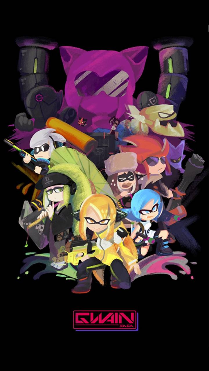 Gwain splatoon wallpaper