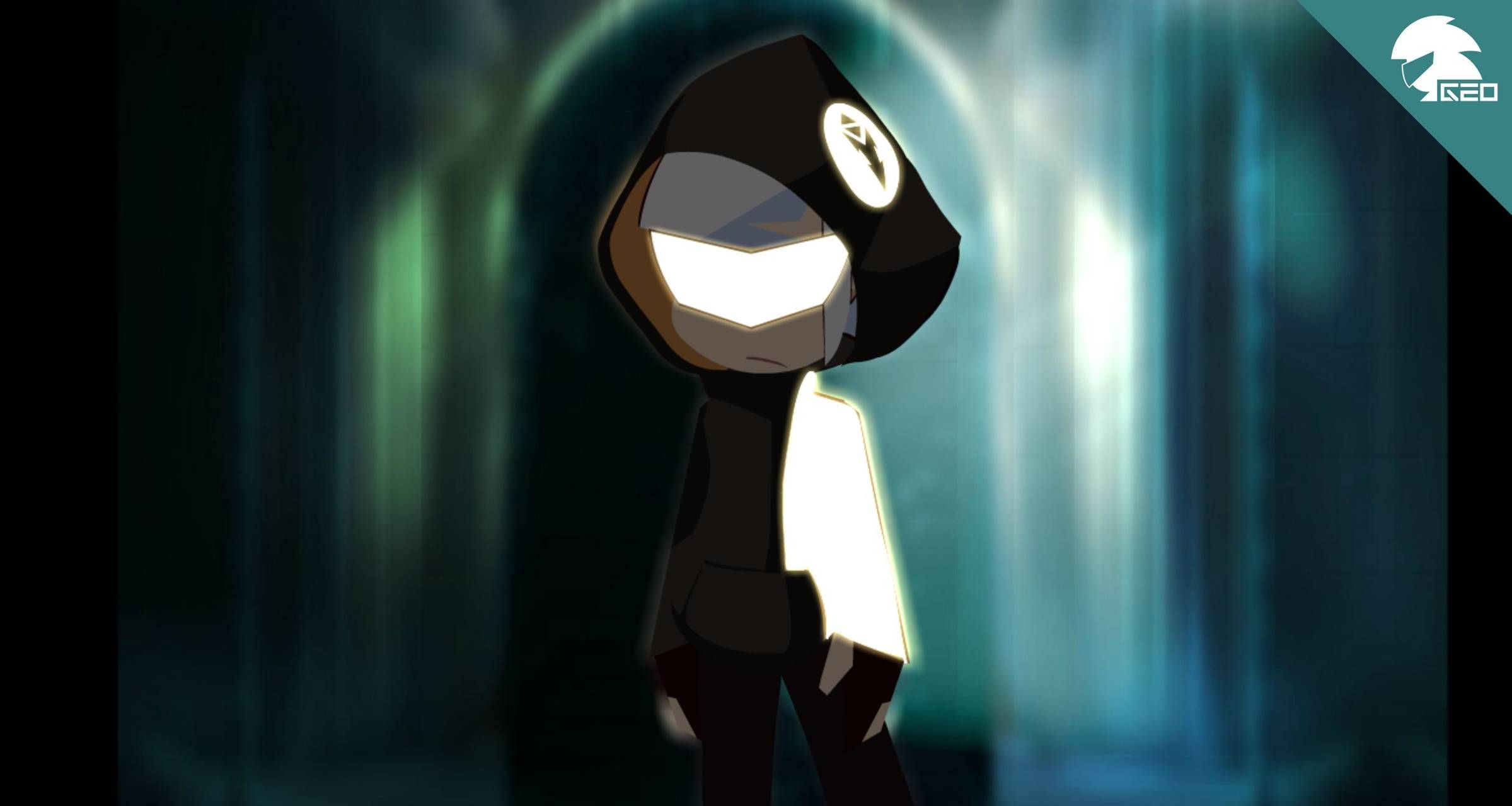 Geo omega suit wallpaper