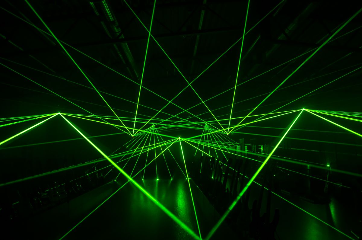 Green Laser Room # 1200x795. All For Desktop