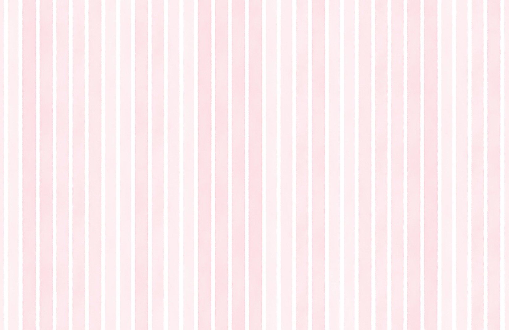 Pale Pink Striped Wallpaper. Vertical Stripe Design