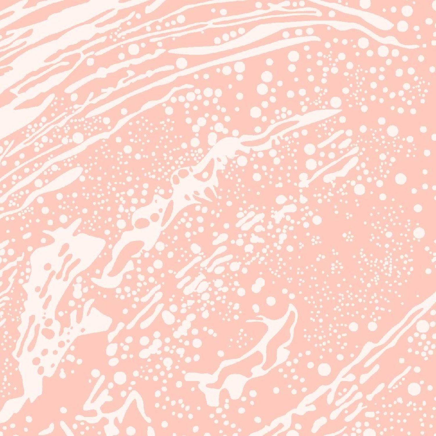 Cosmic Splash Designer Wallpaper in Dune 'Soft Pink and Peach'. Pastel pink wallpaper, Peach wallpaper, Pale pink wallpaper