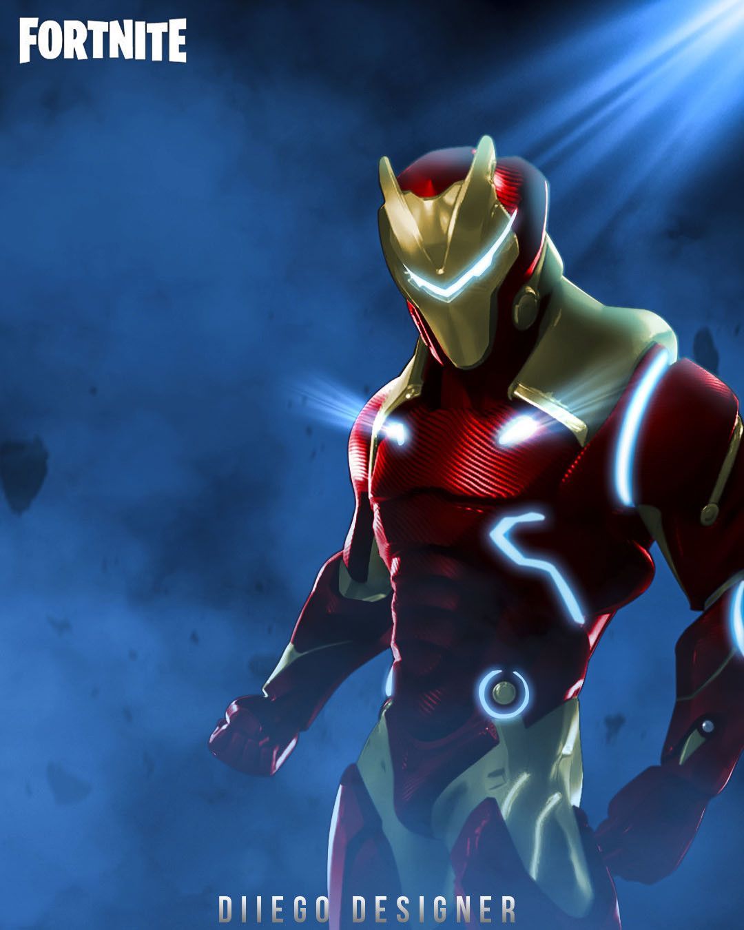 Iron Man Fortnite Wallpapers Wallpaper Cave