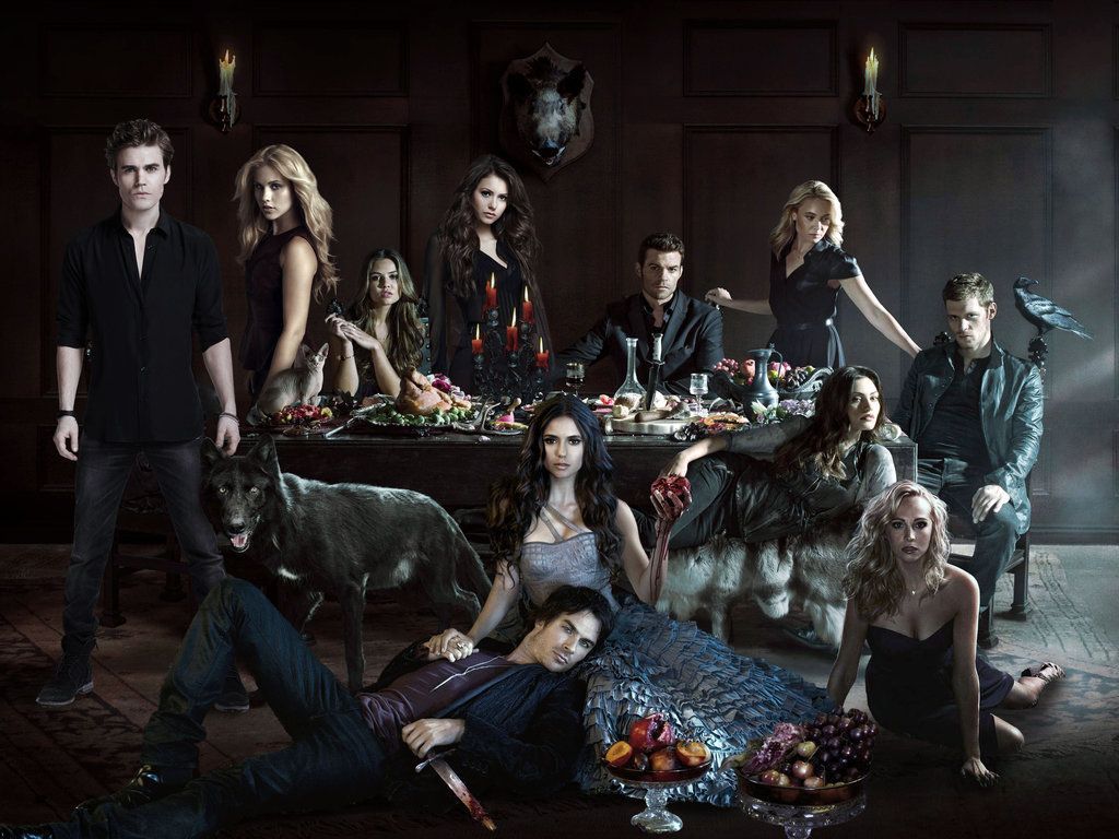 TVD #TO The Vampire Diaries, The Originals Stefan, Rebekah, Davina, Katherine, Elijah, Camille,. Vampire diaries the originals, Vampire diaries, Vampire diaries funny