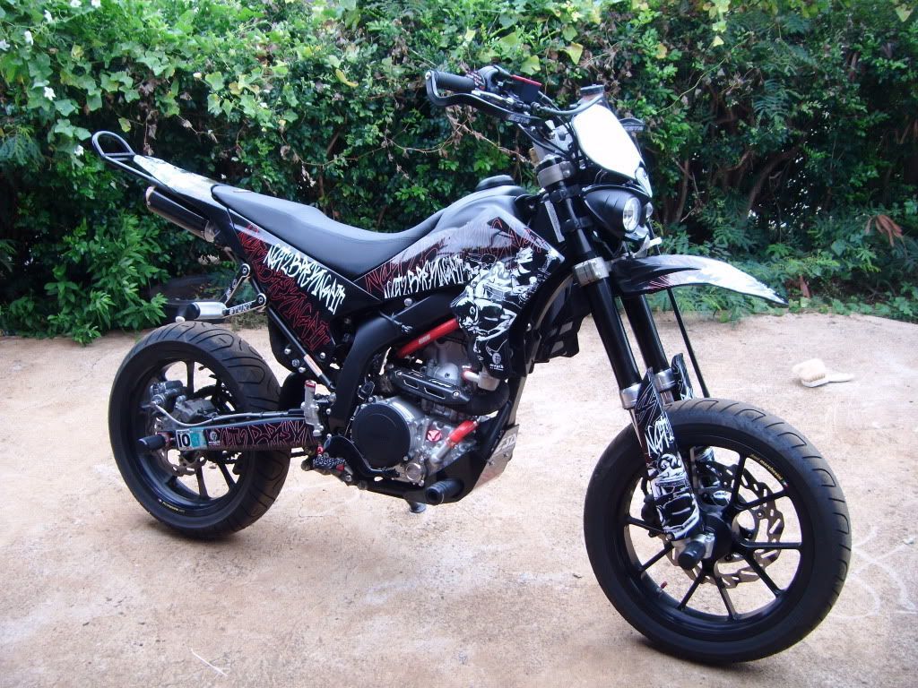Decked out Yamaha wr250. Supermoto, Motorcycle, Road bikes