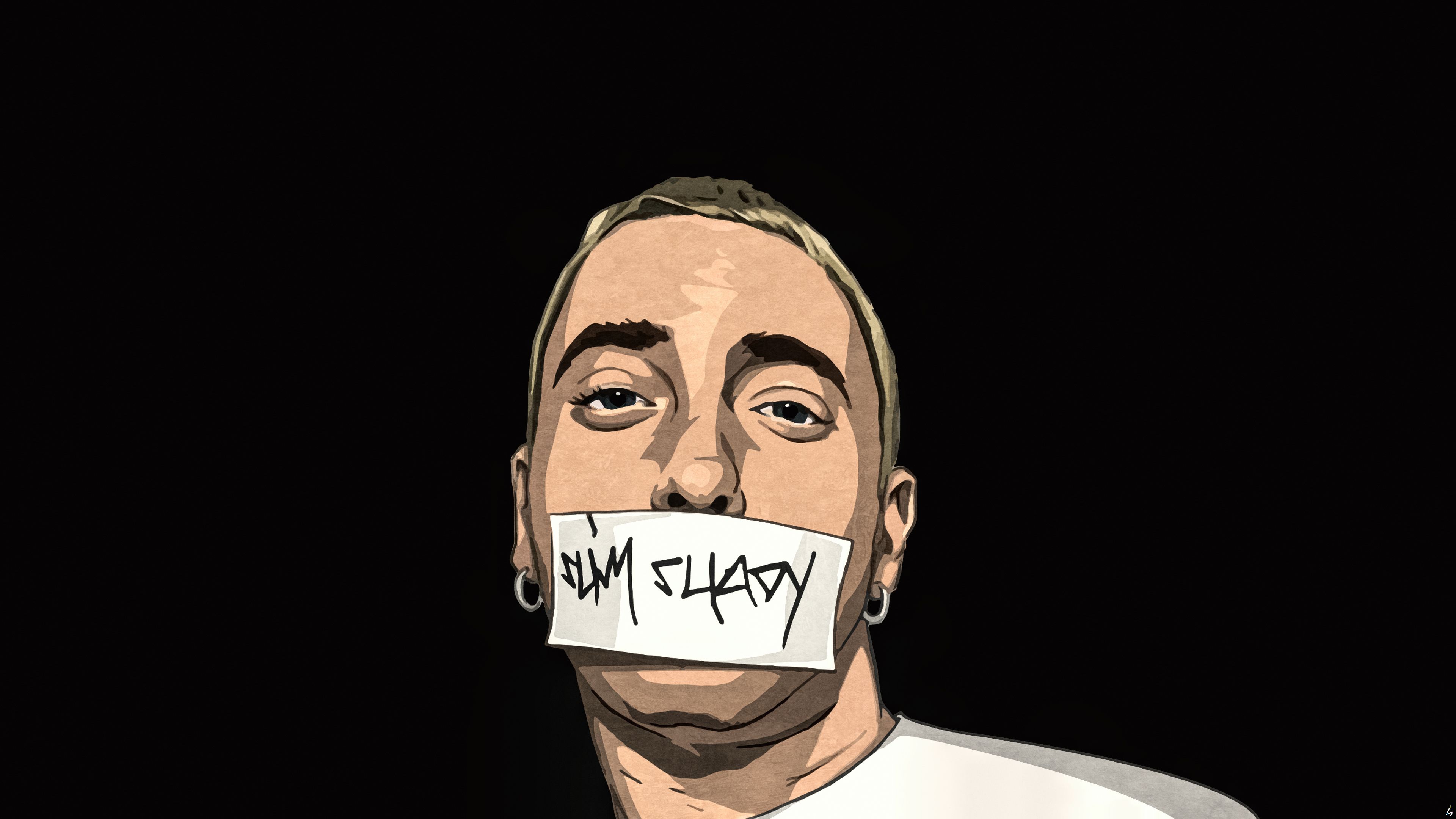 I Am Shady Eminem Art, HD Music, 4k Wallpaper, Image, Background, Photo and Picture