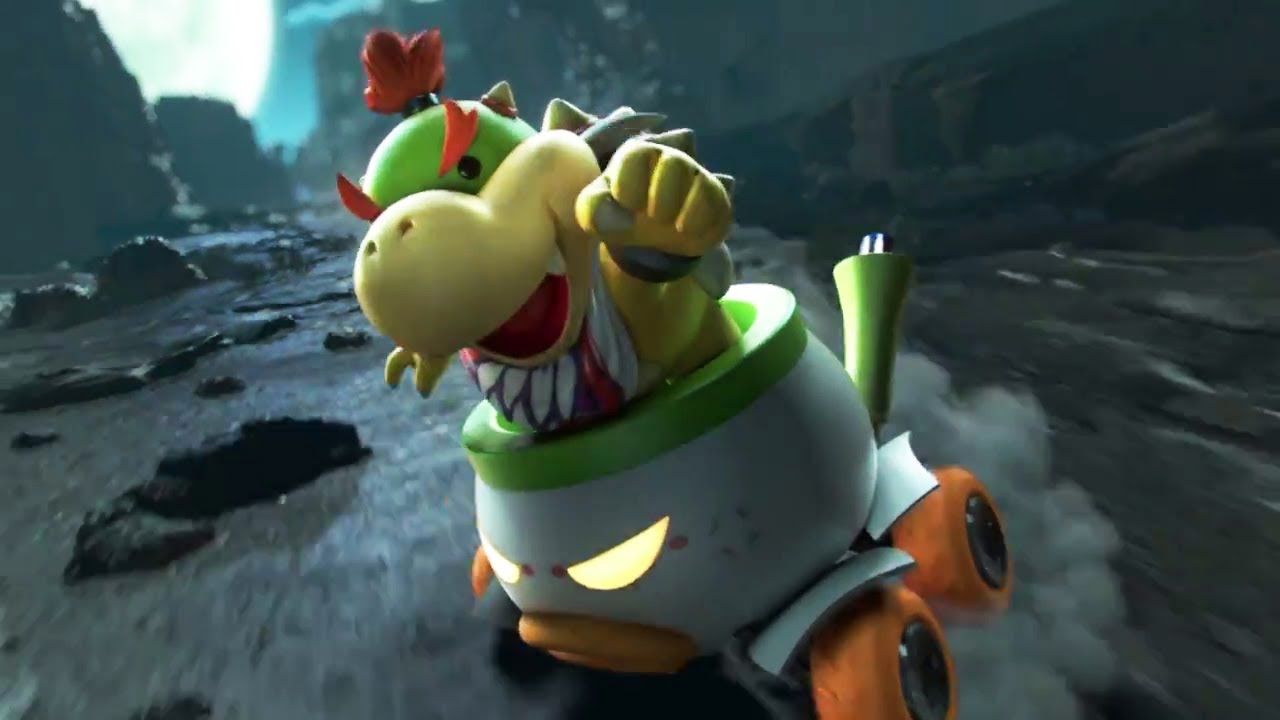 Match Commentary (Bowser Jr.) vs. Hooded (Ryu)