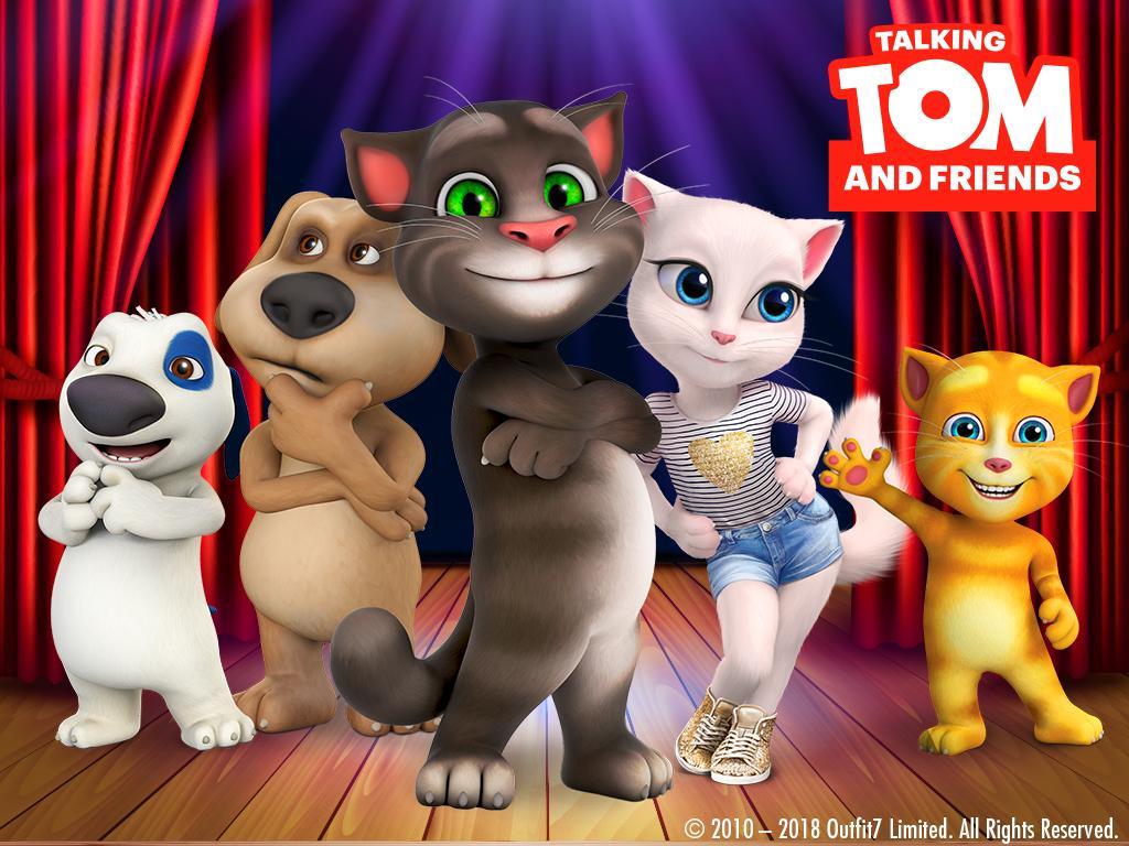 Talking Tom and Friends Wallpaper Free Talking Tom and Friends Background