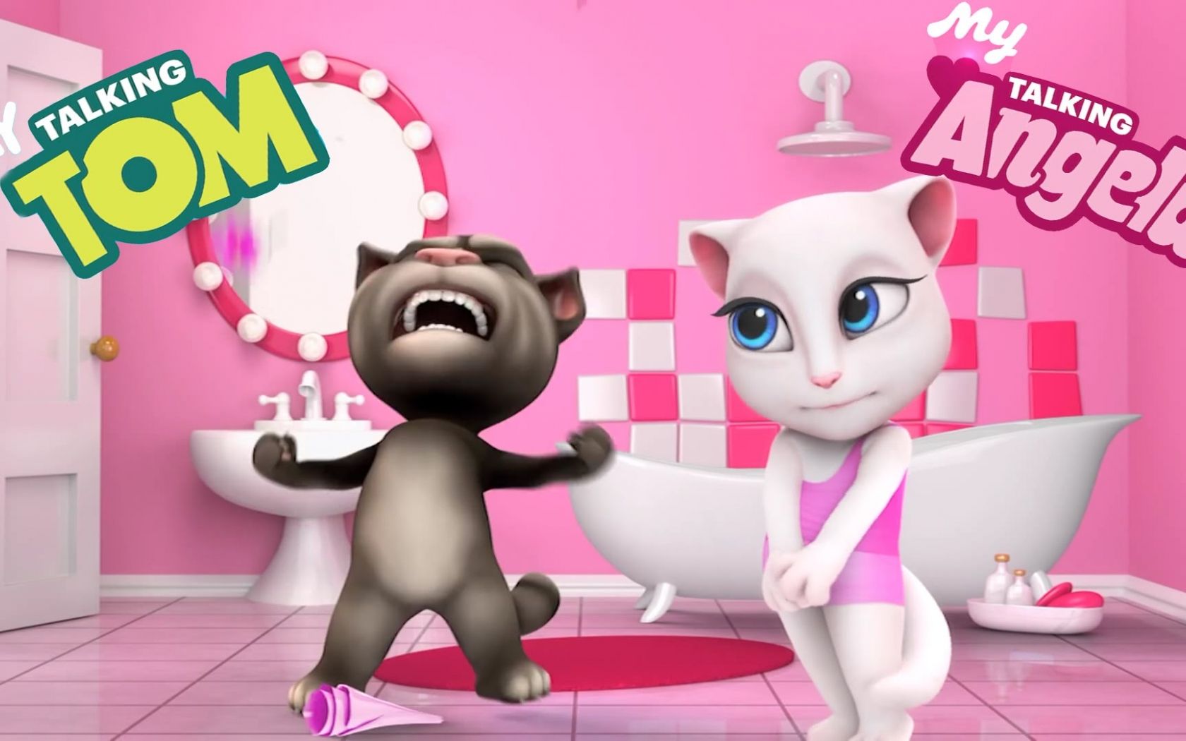 Free download My Talking Tom vs My Angela Who is Better [Android Games [1920x1080] for your Desktop, Mobile & Tablet. Explore Talking Tom Wallpaper. Talking Tom Wallpaper, Talking Angela
