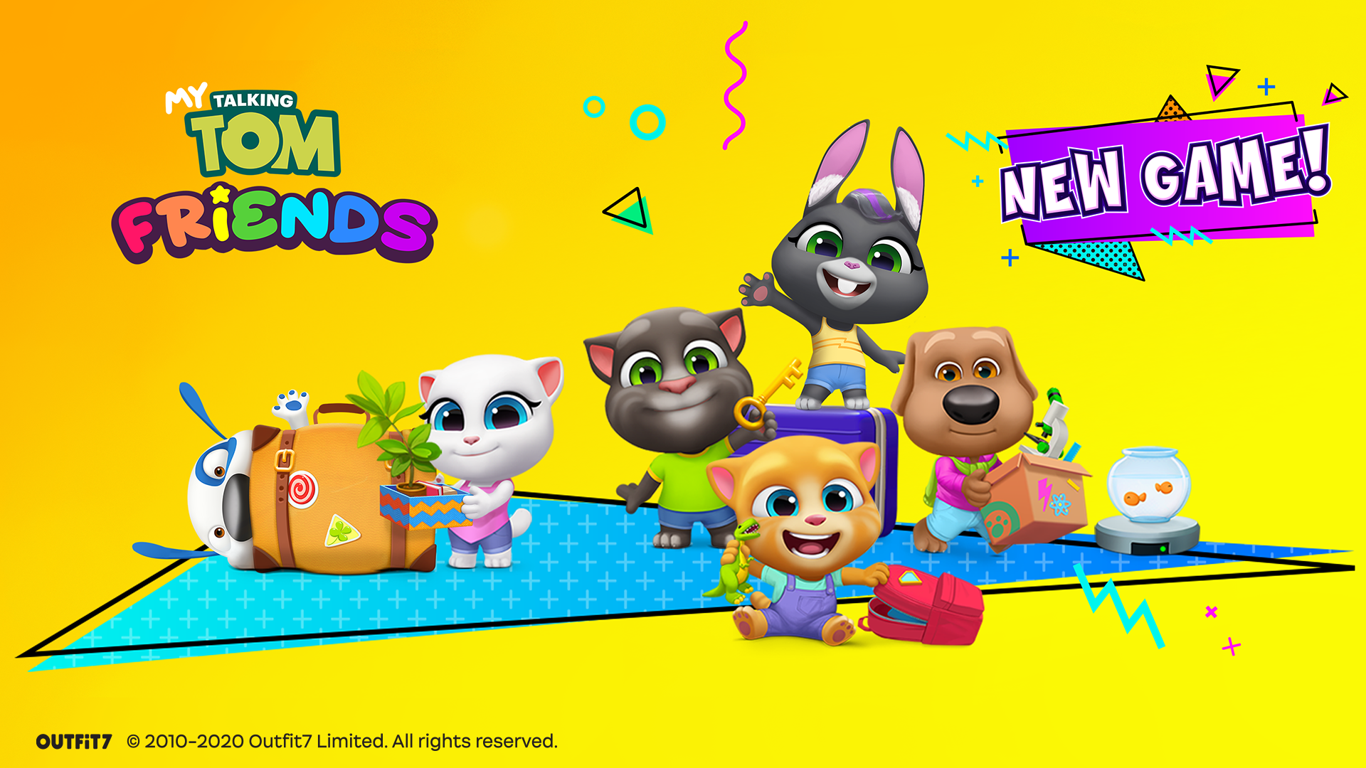 My Talking Tom Friends Is Coming to Mobile Devices in June
