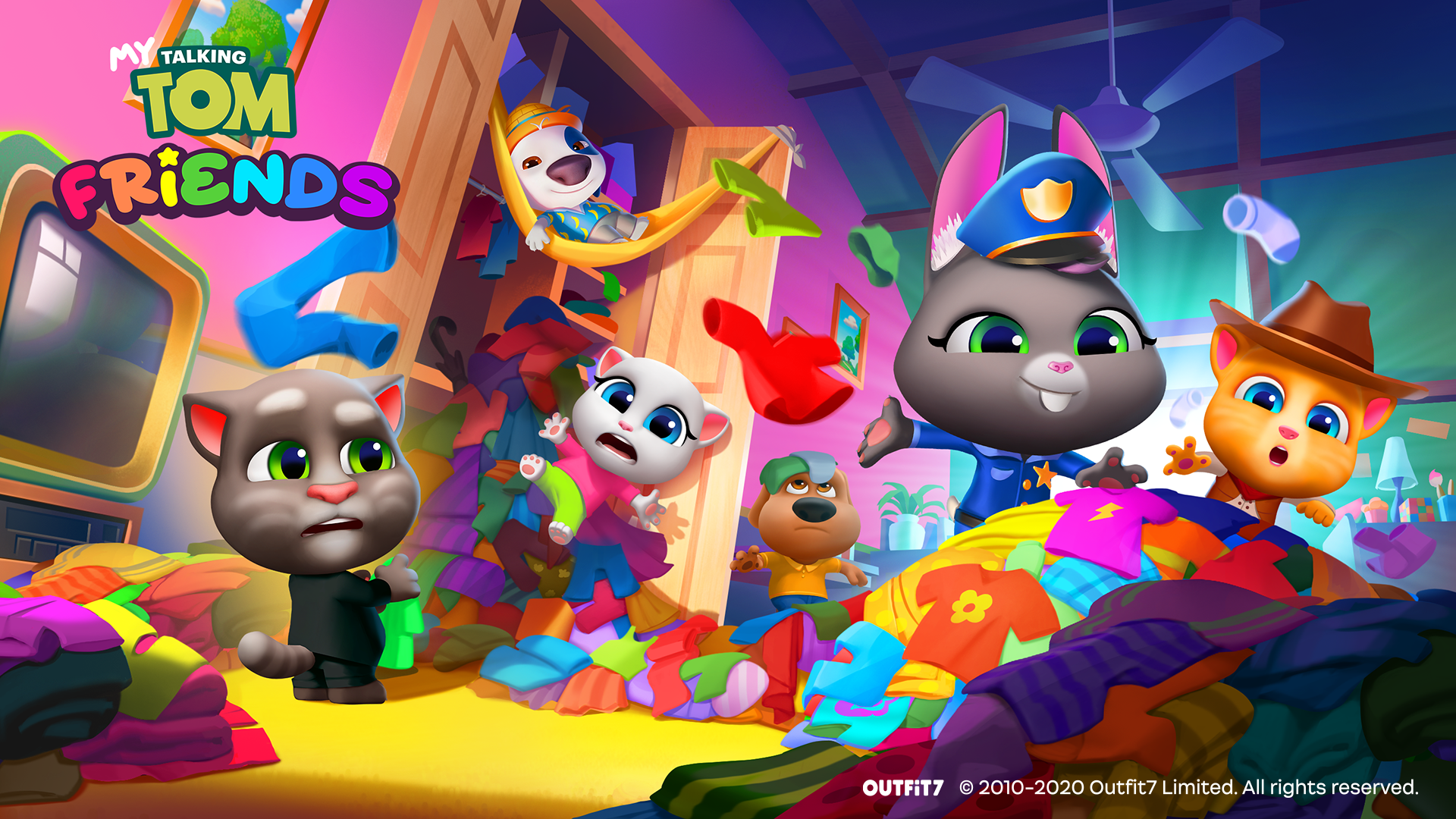 My Talking Tom Wallpapers - Wallpaper Cave