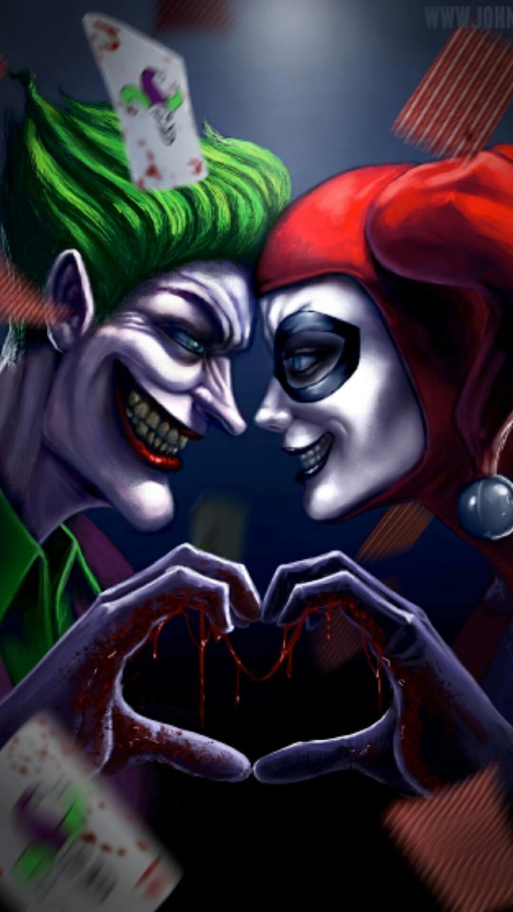 Anime Harley Quinn and Joker Wallpaper Free Anime Harley Quinn and Joker Background