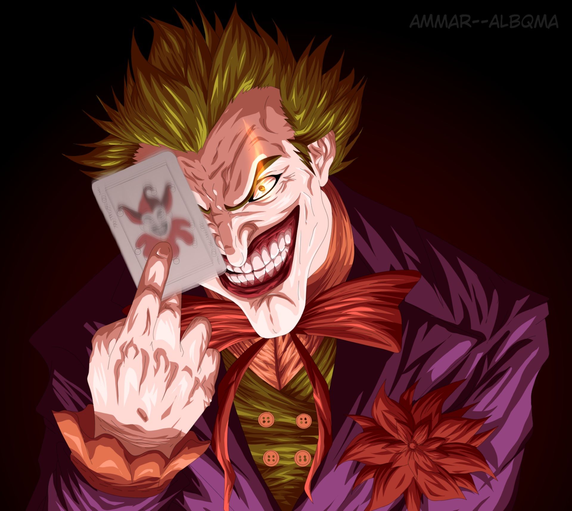 The Joker Looks Wild In New Anime By Attack On Titan Folks-demhanvico.com.vn