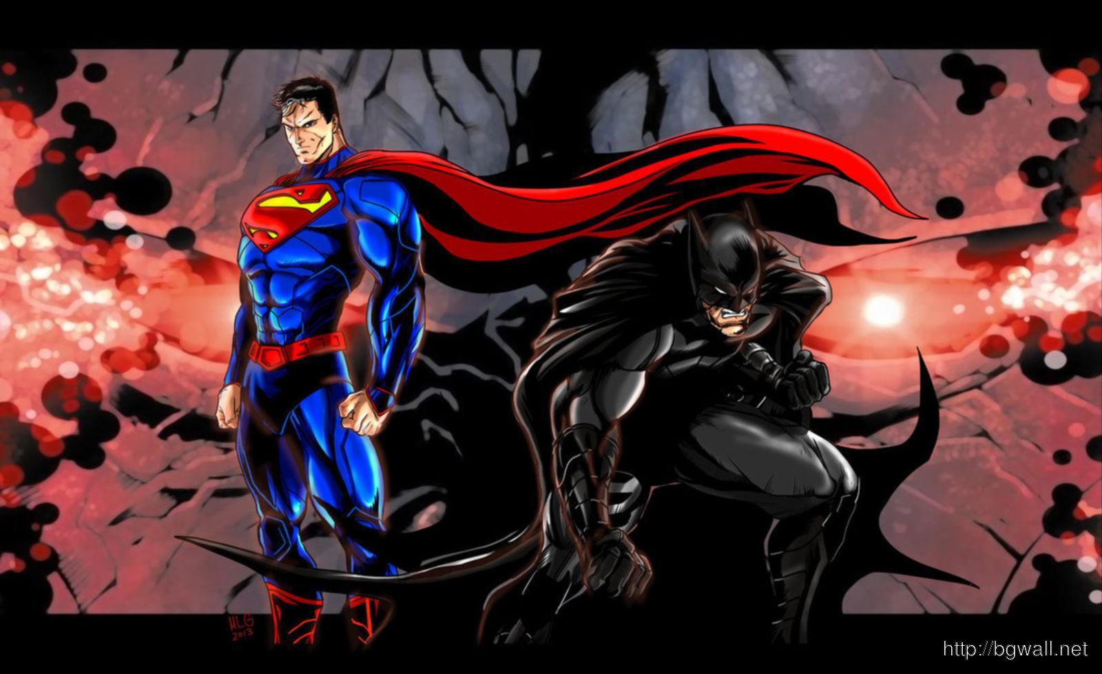 Batman VS Superman Android Wallpaper