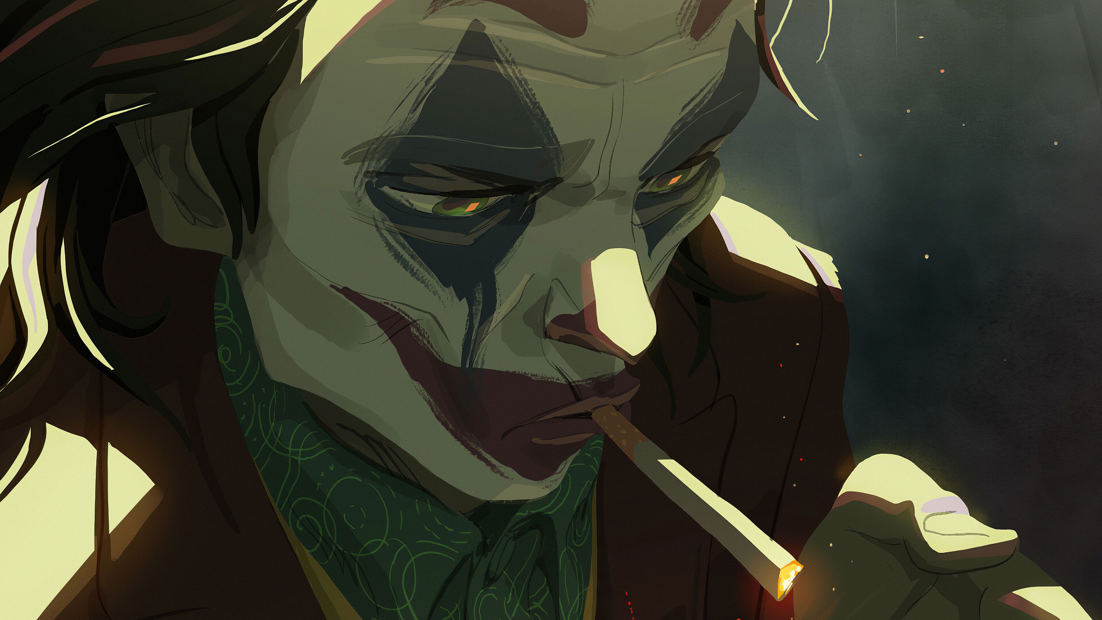 Joker Dark Smoker, HD Superheroes, 4k Wallpaper, Image, Background, Photo and Picture