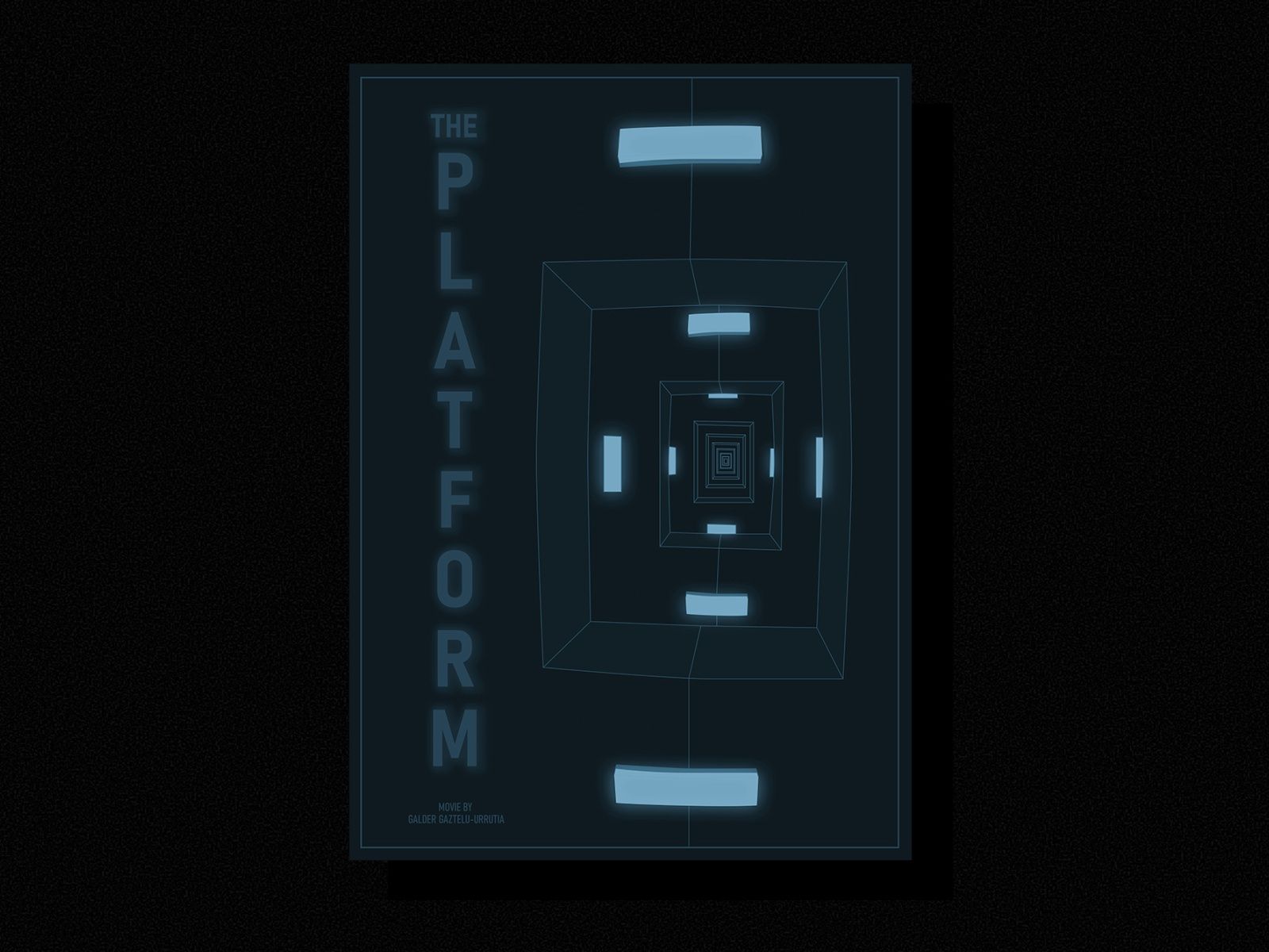 Movie Poster. The Platform (El Hoyo)