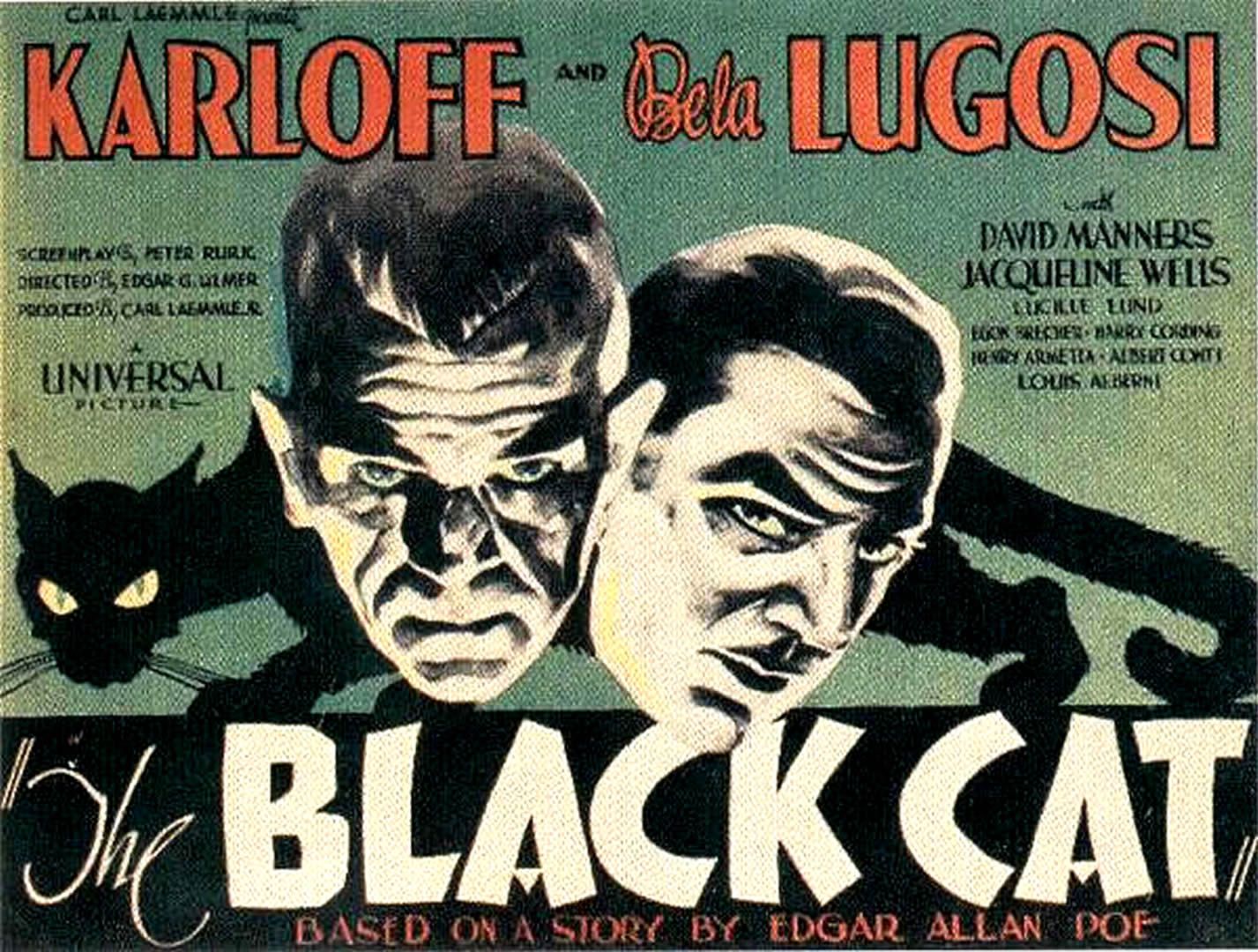 THE BLACK CAT 34 2 1940s Movie Posters