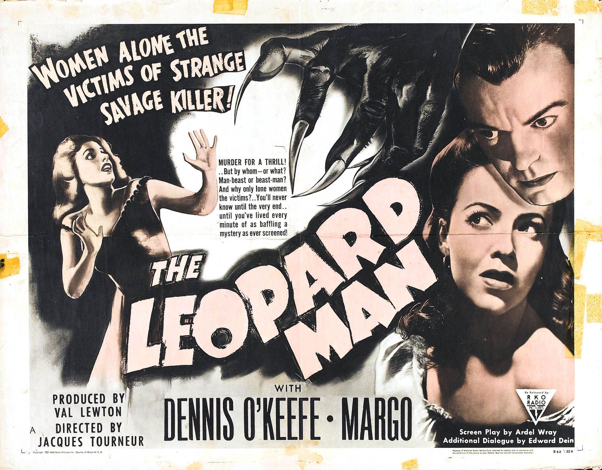 The Leopard Man 1940s Movie Posters