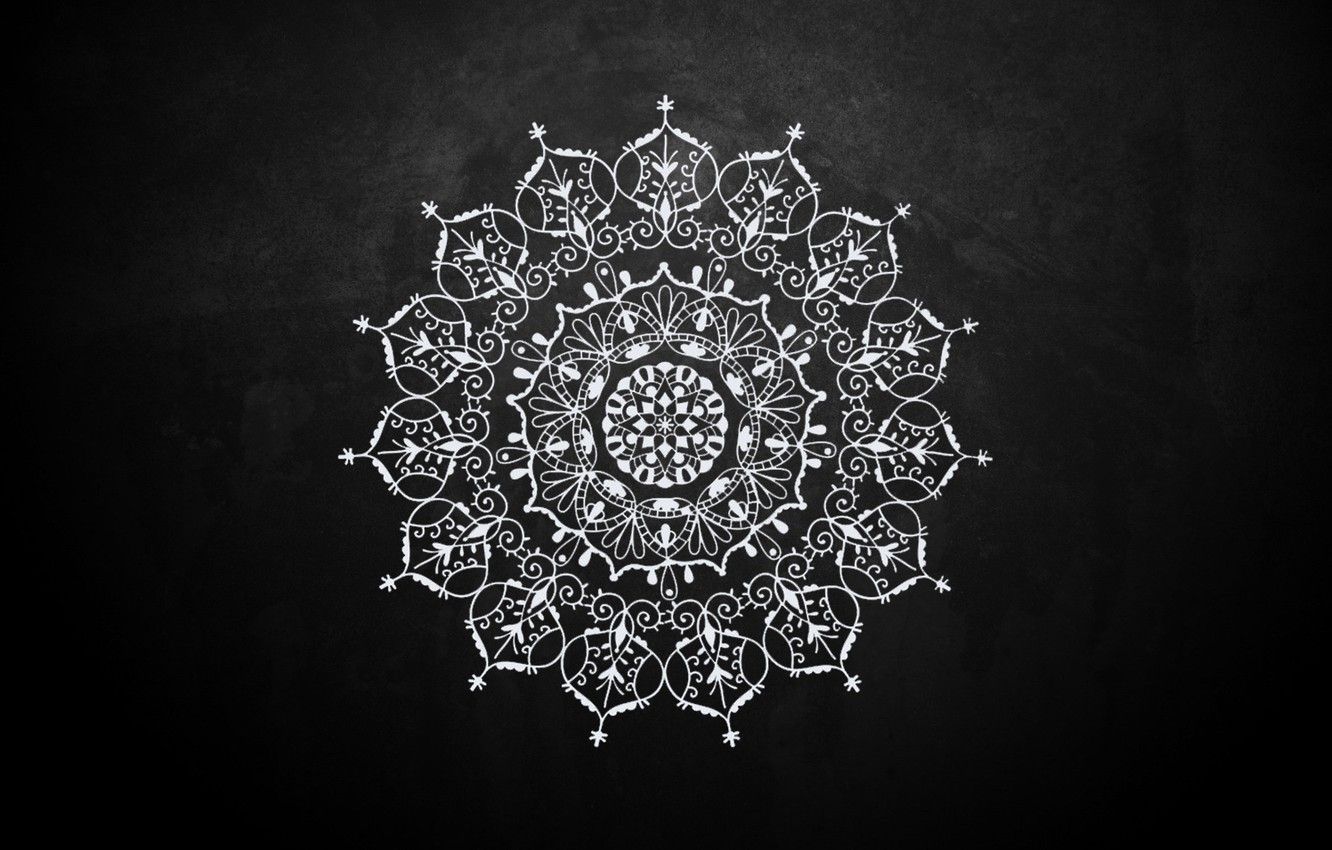 Dark Mandala Wallpaper Free Dark Mandala Background