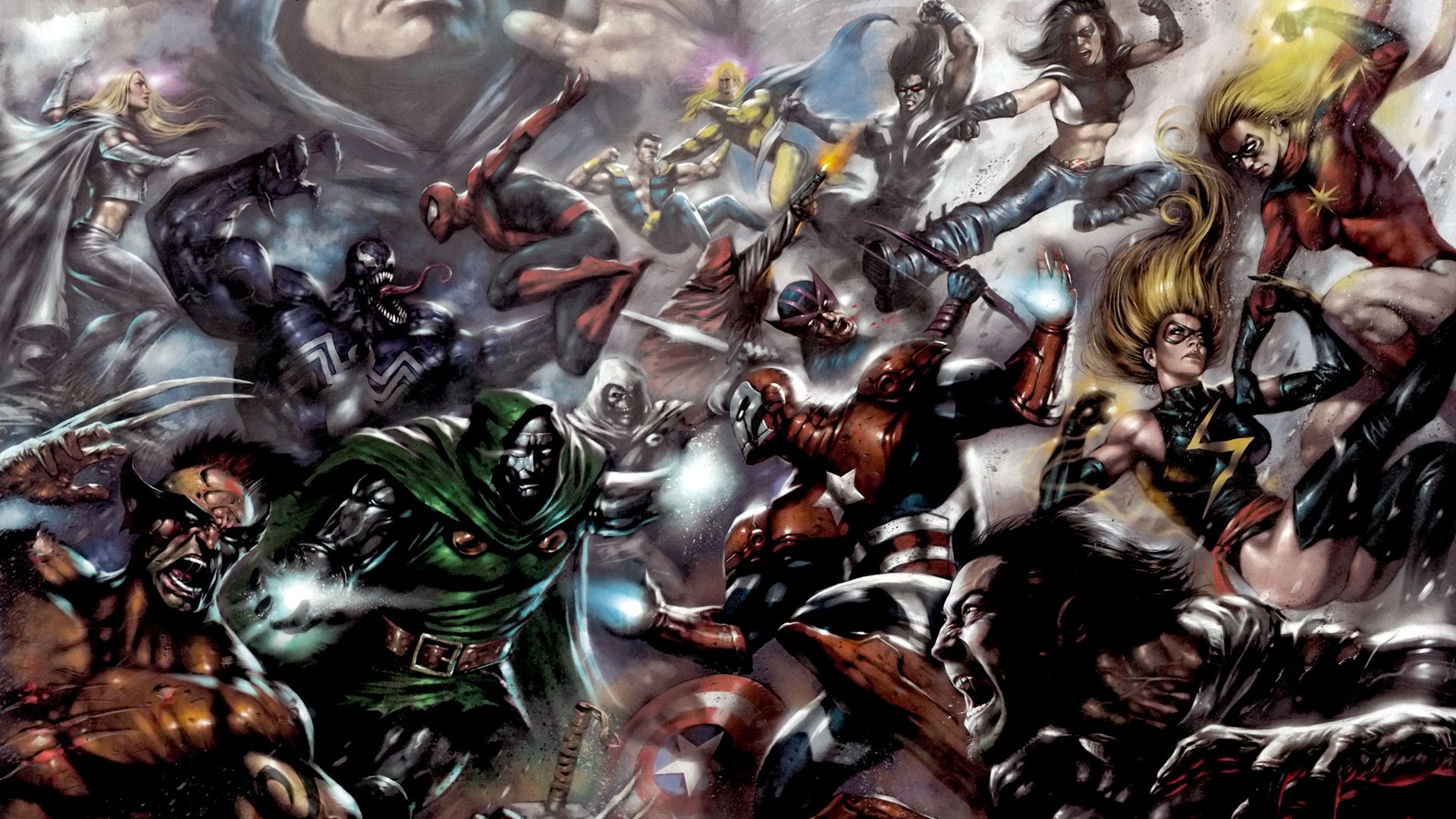 Comics, Marvel Comics, X Force, Dark Avengers Wallpaper