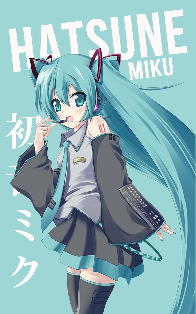 Hatsune Miku Phone Wallpaper by hakuhakurei2k3 on DeviantArt