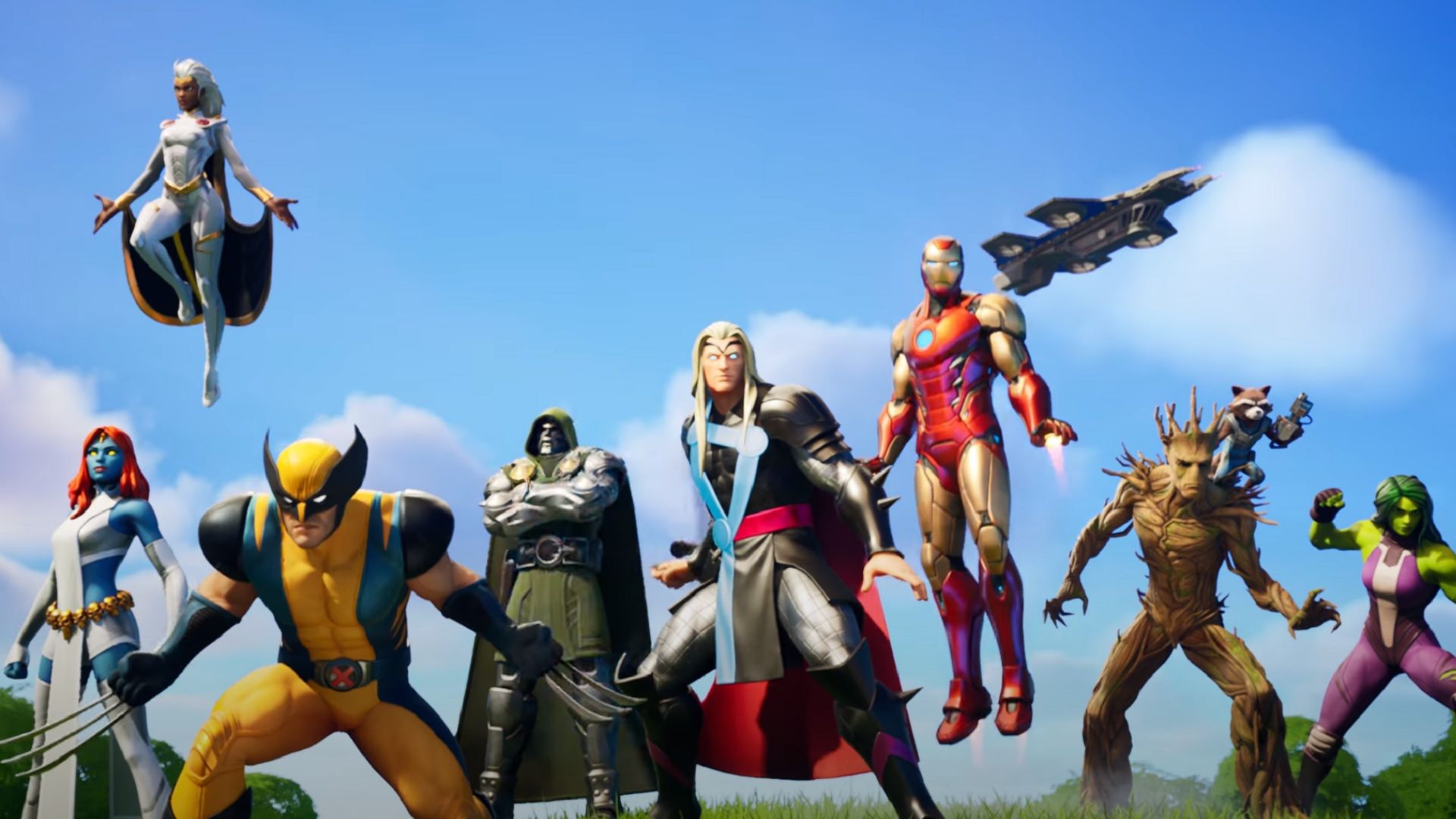 Marvel heroes and villains arrive in Fortnite with the release of Season 4 Nexus War