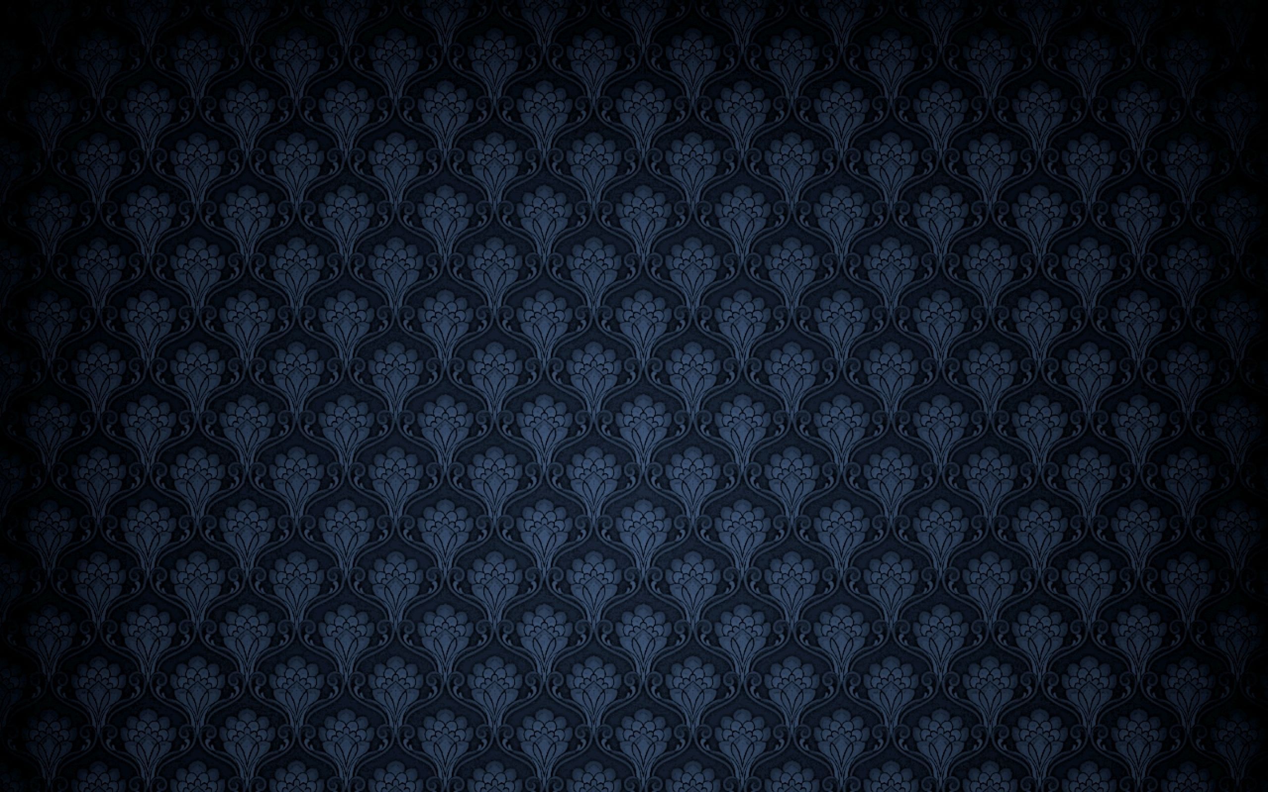 Dark Blue Vintage Pattern Wallpaper. Pattern wallpaper, Damask pattern, Vintage pattern