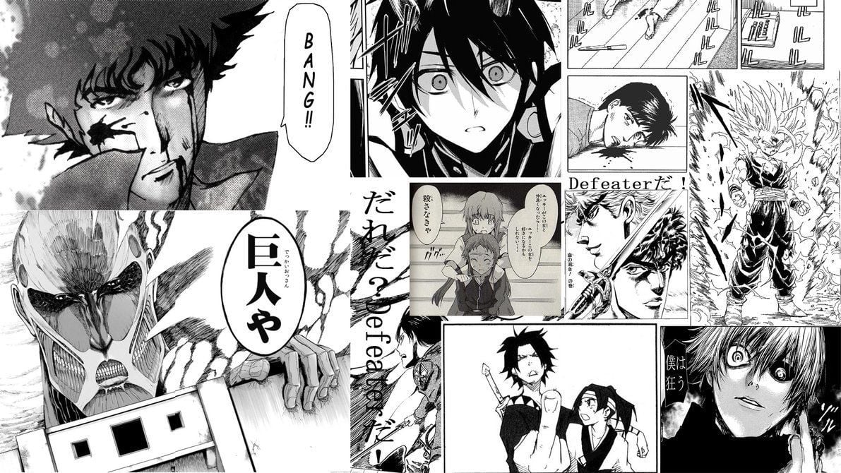 Manga Panels wallpaper