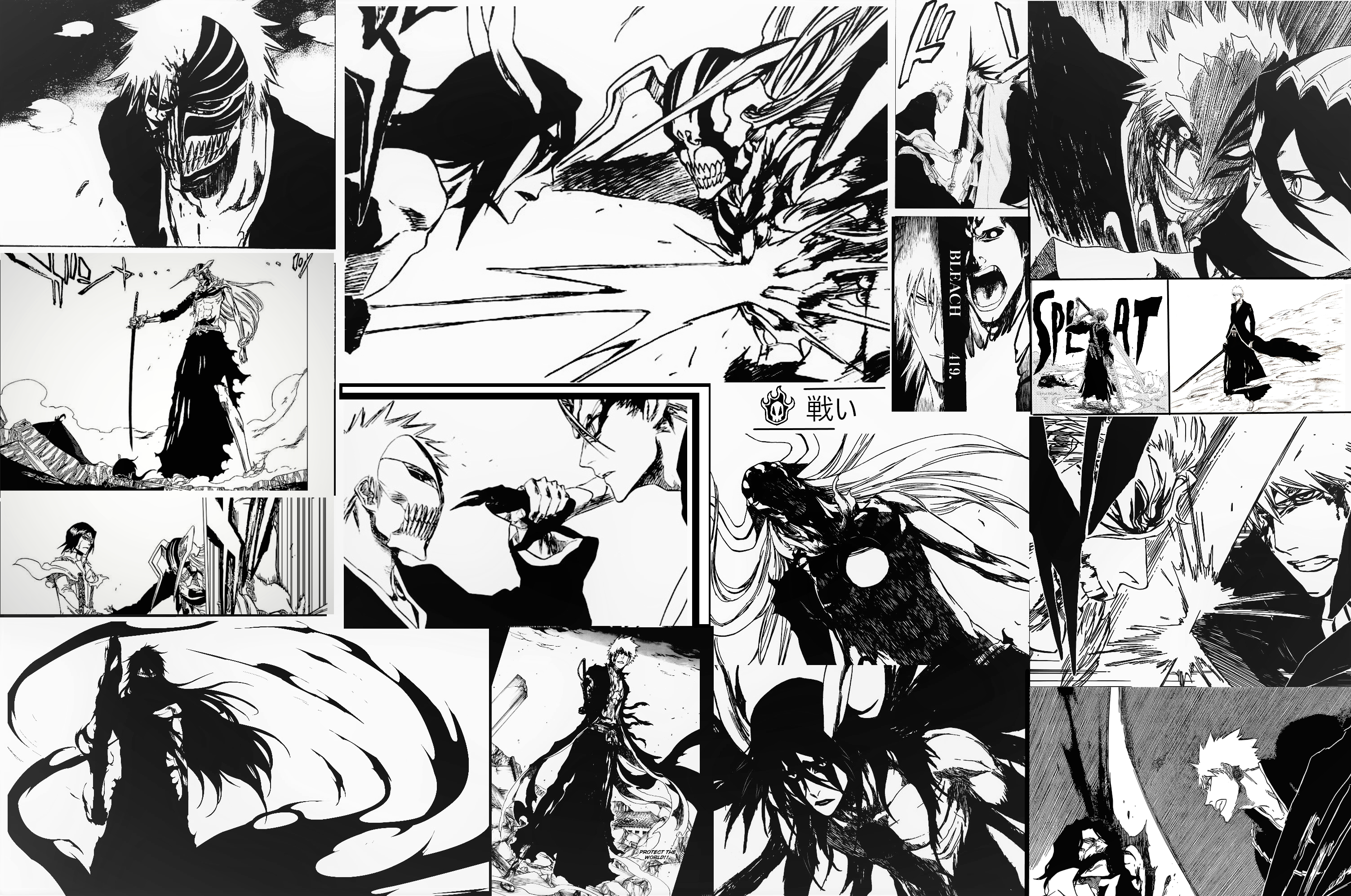 even better manga wallpapers : bleach.