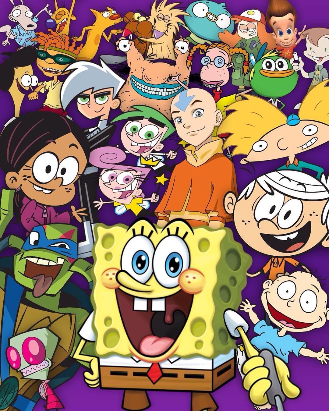 NickALive! on Instagram: “The #Nickelodeon fam is all here for #InternationalAnimationDay! ❤️ Which #Nick. Nickelodeon cartoons, Cartoon art, Good vibes wallpaper
