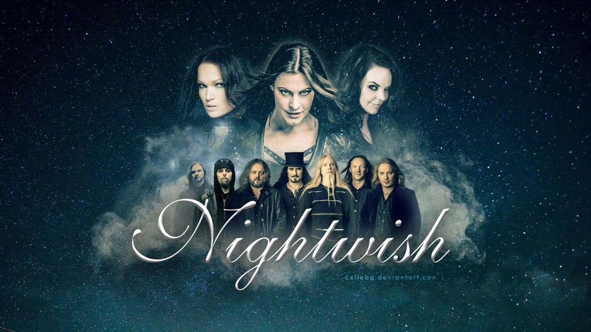 My Homage to Nightwish wallpaper by cellebg. Wallpaper rock, Bandas, Fotos