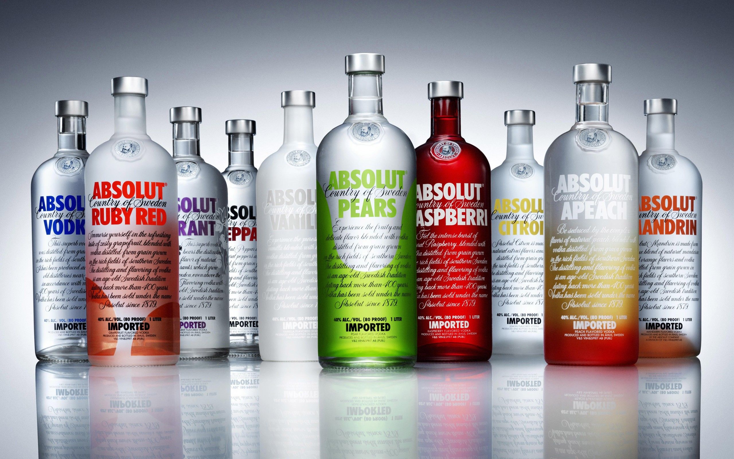 vodka, Absolut, Alcohol, Bottles Wallpaper HD / Desktop and Mobile Background