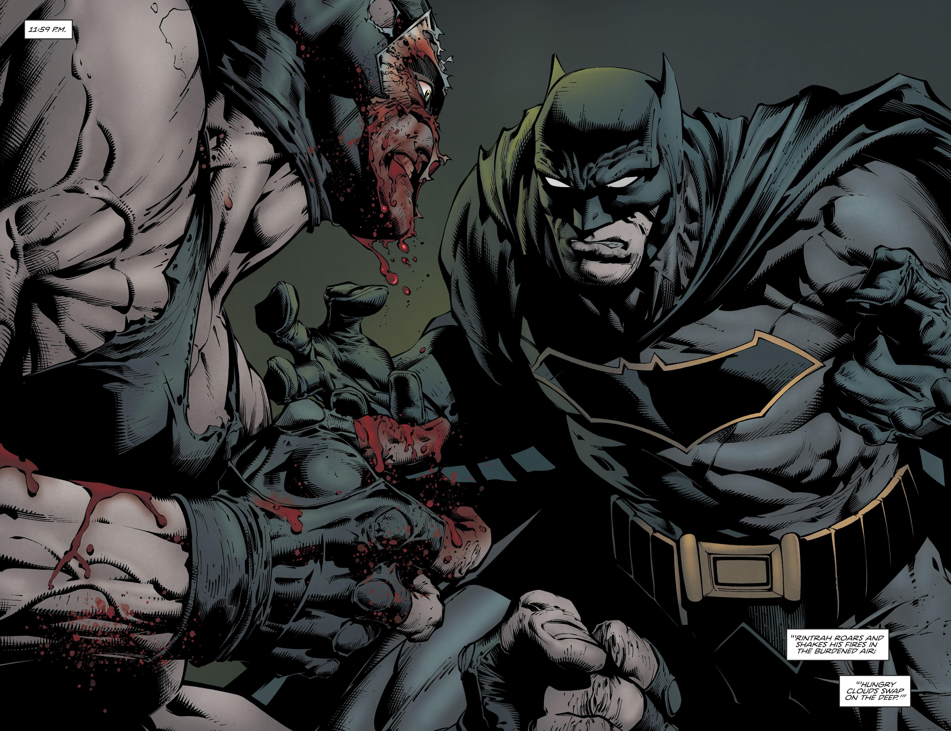 Batman vs Bane (DC Comics) 4K UHD Wallpaper