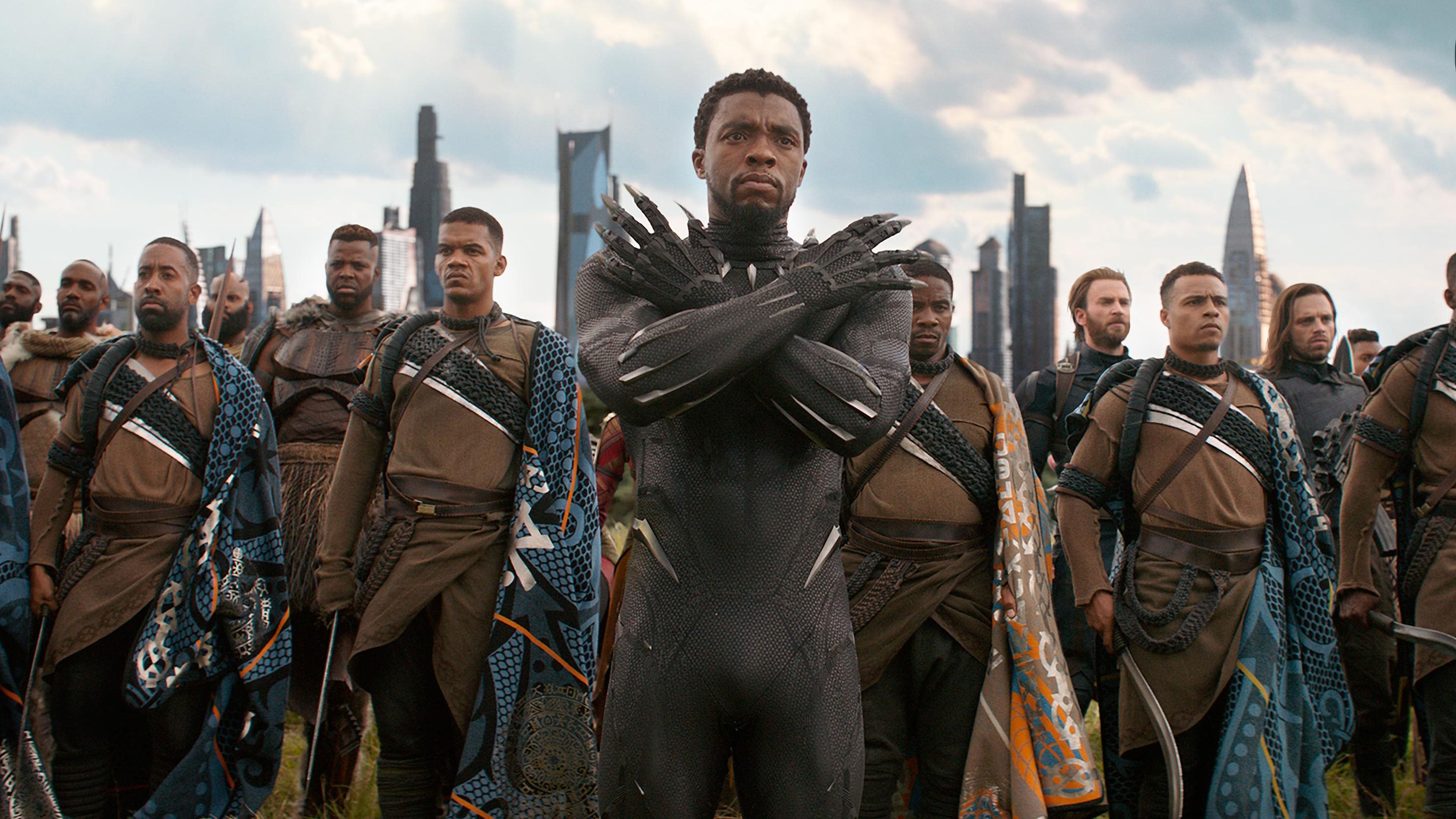Avengers: Infinity War Black Panther Tchalla Chadwick Boseman 4K