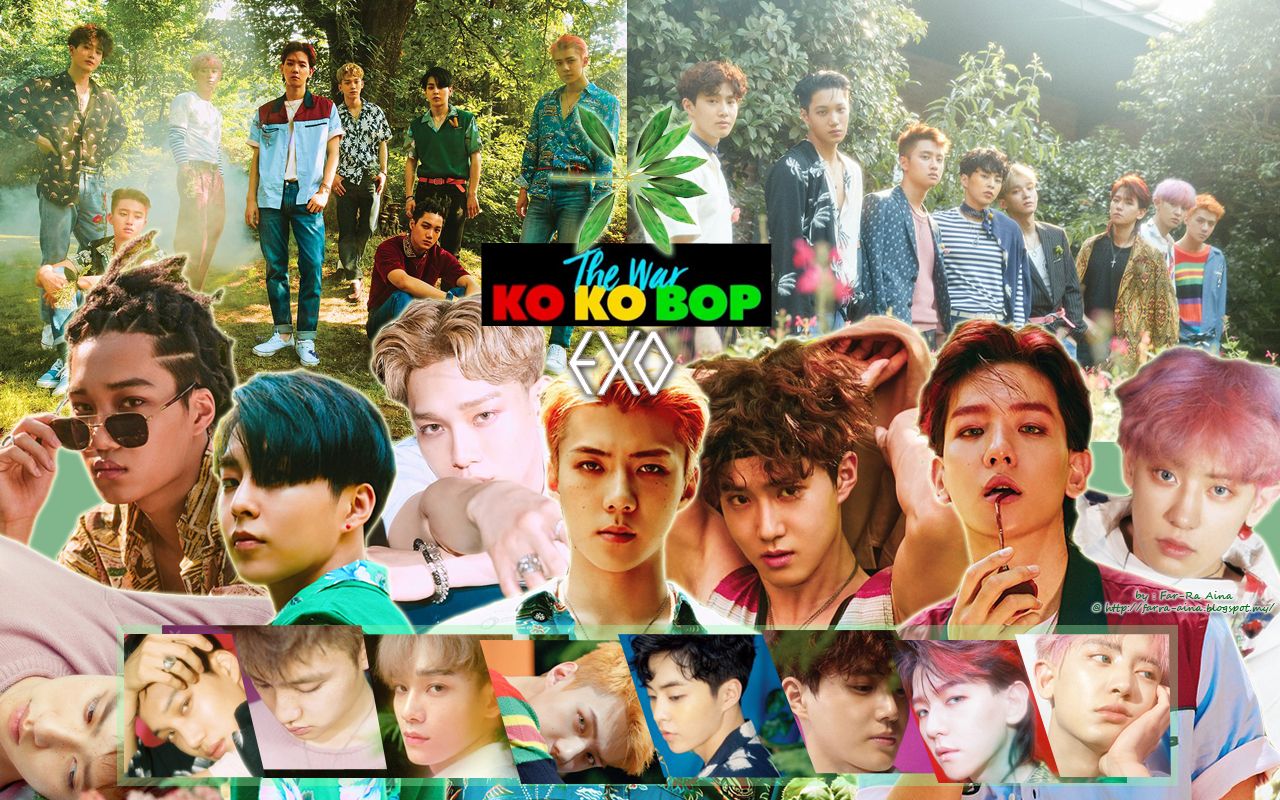 K Pop Lover ^^: EXO War (Ko Ko Bop) WALLPAPER