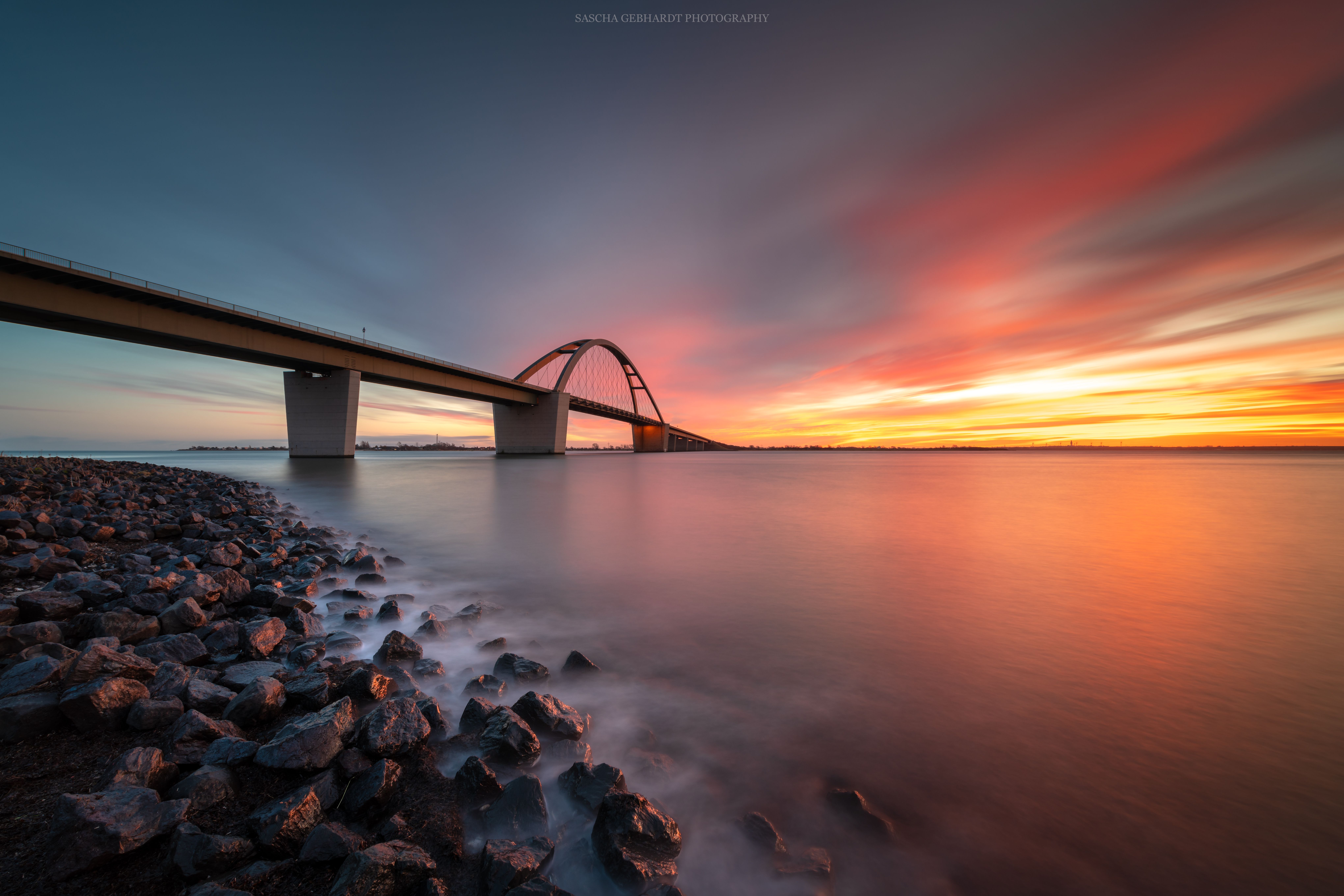 Bridge Sunset 8k 8k HD 4k Wallpaper, Image, Background, Photo and Picture