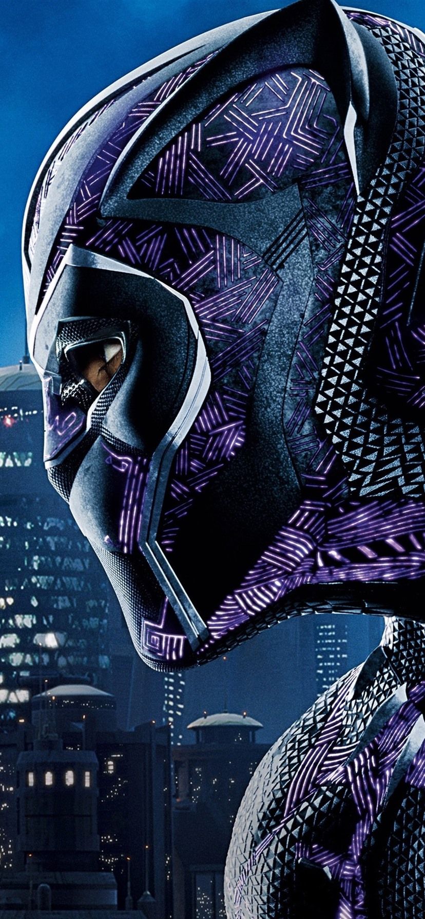 Wallpaper Black Panther, Chadwick Boseman, Marvel movie 2018 3840x2160 UHD 4K Picture, Image