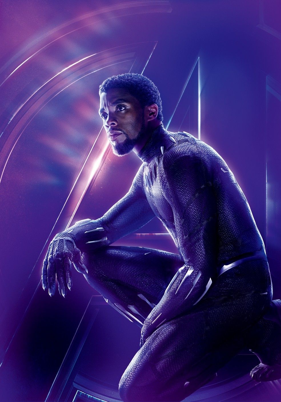 Chadwick Aaron Boseman como T'Challa / Pantera Negra Ultimato 7871x11273 79MB. Personajes de marvel, Vengadores marvel, Superhéroes marvel