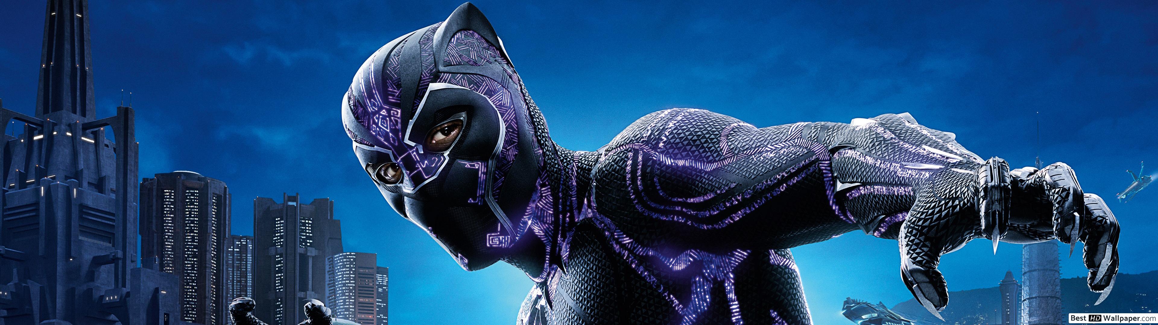 Black Panther (Chadwick Boseman) HD wallpaper download