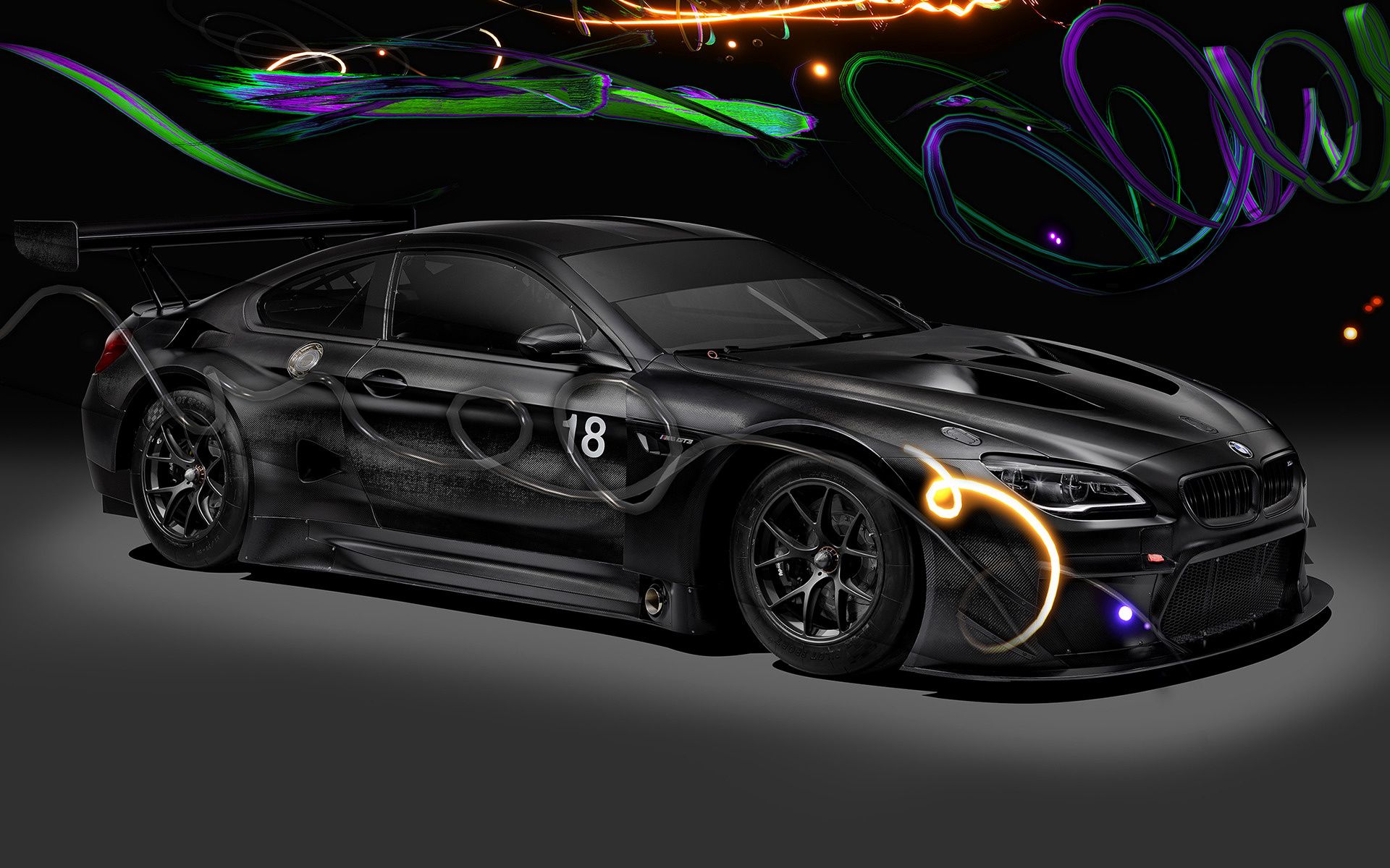 BMW M6 GT3 Art Car by Cao Fei and HD Image