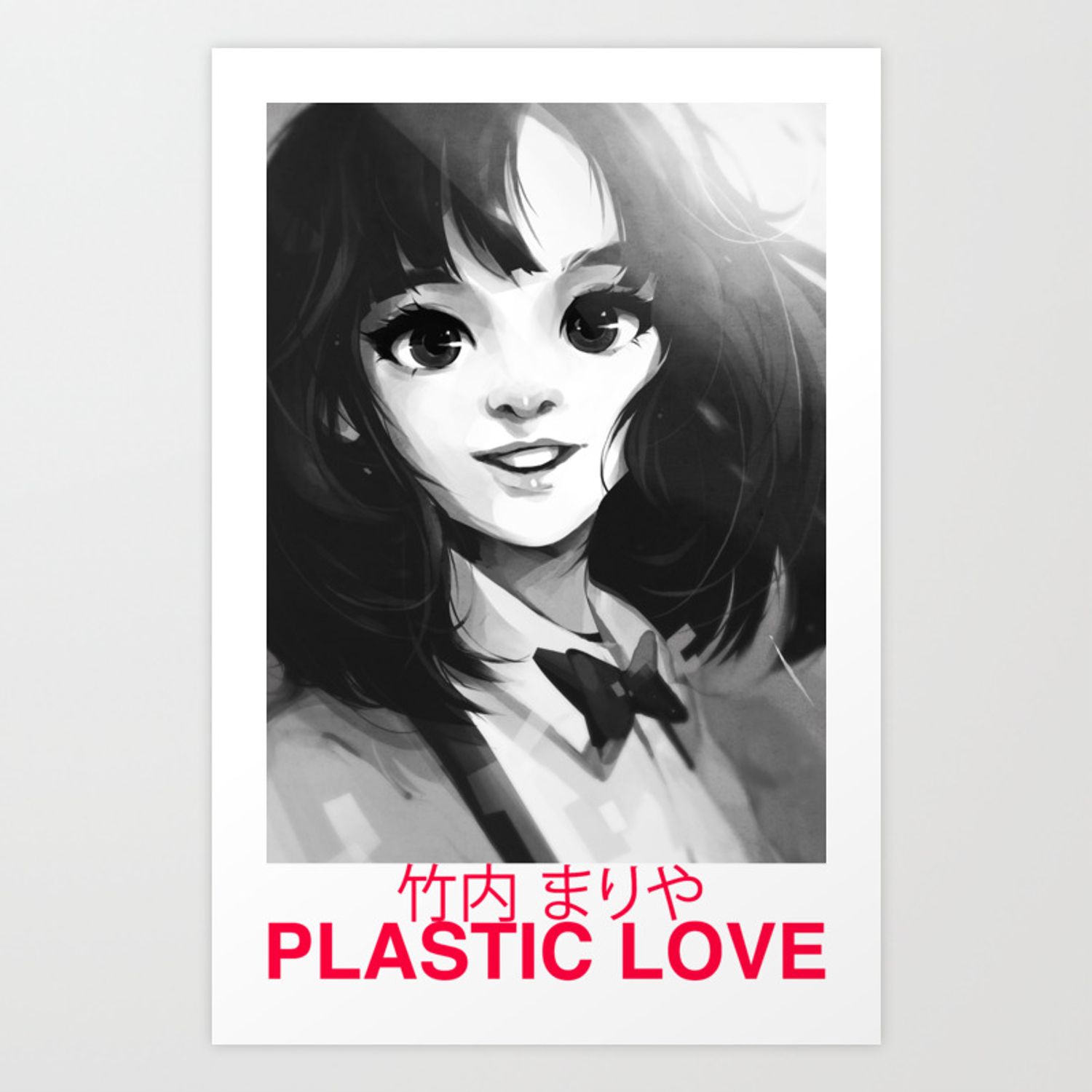 Mariya Takeuchi Plastic Love Art Print