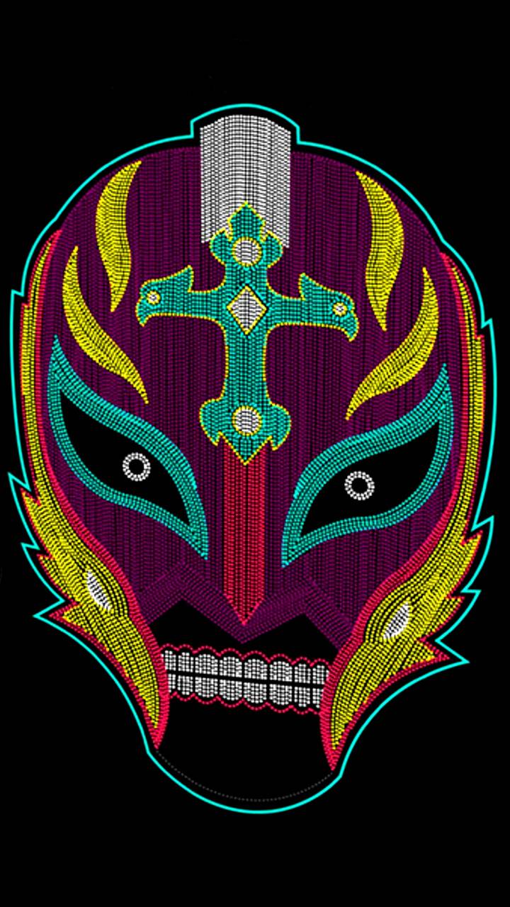 wwe rey mysterio mask logo