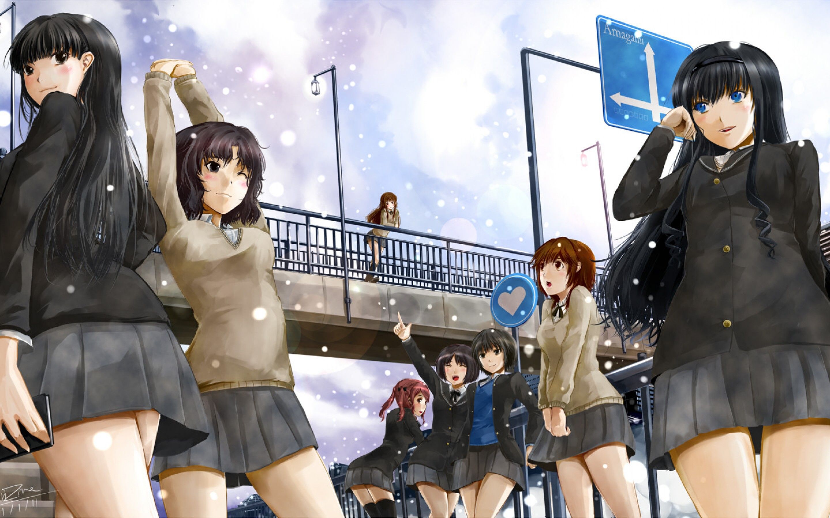 amagami ss wallpaper