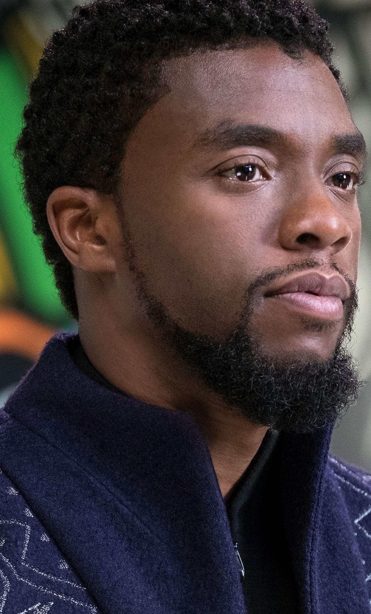 Chadwick Boseman Black Panther iPhone 6 plus Wallpaper, HD Movies 4K Wallpaper, Image, Photo and Background