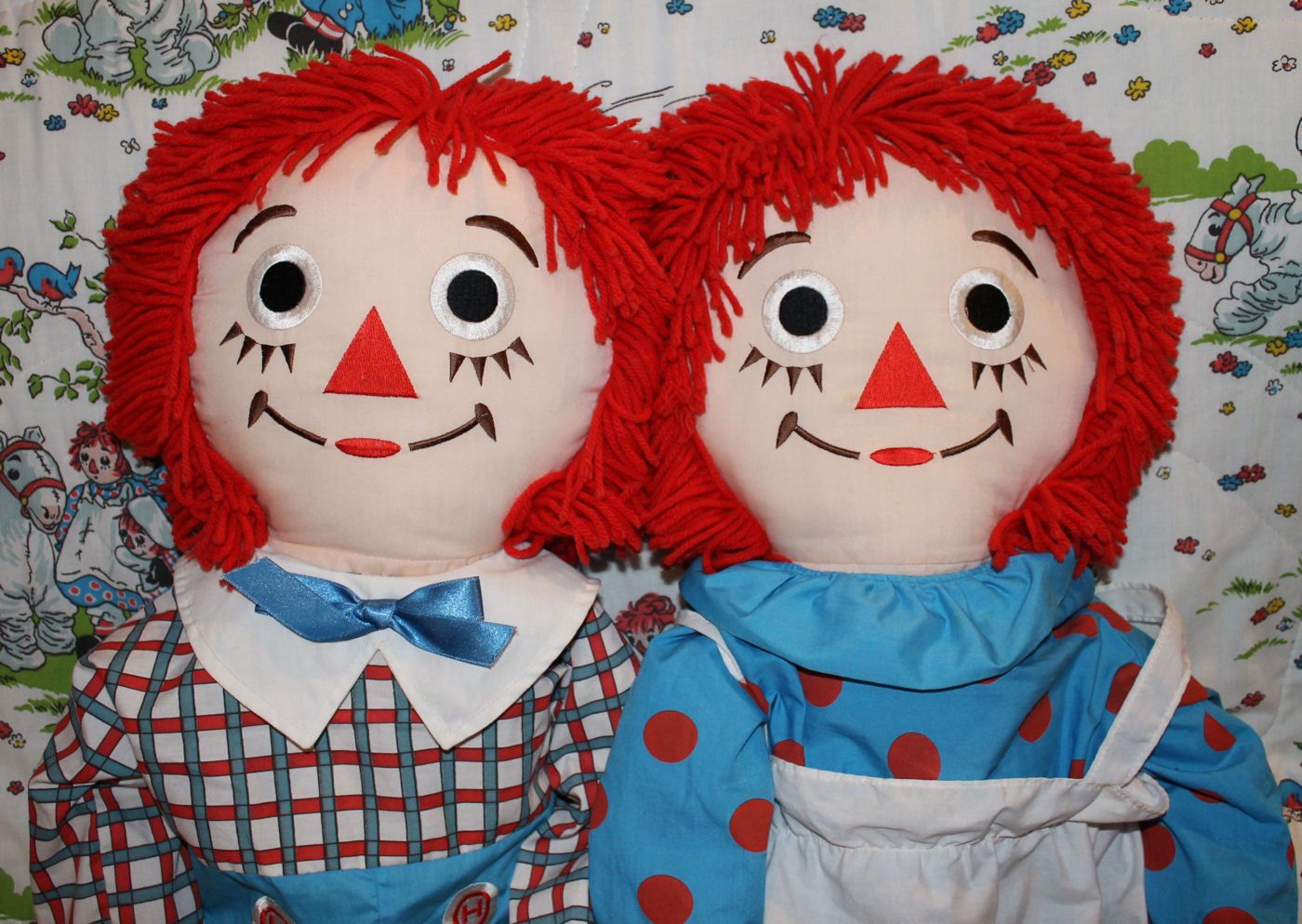 Raggedy Ann & Andy 36 Dolls by Applause Anniversary Vintage Edition